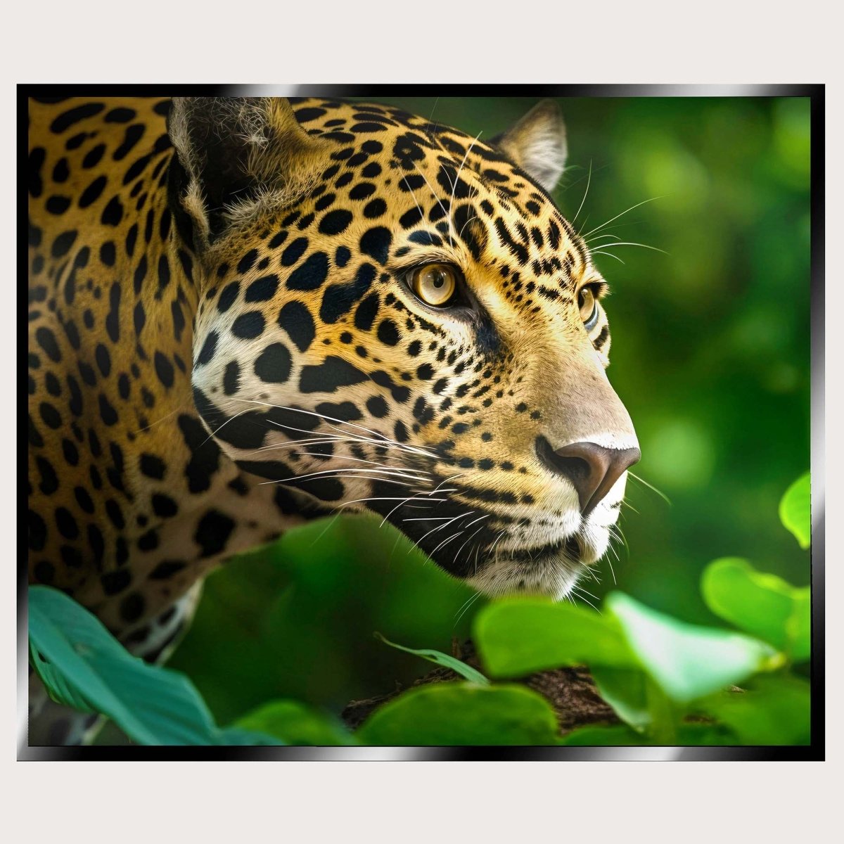 Illuminated Wall Art - Nature Leopard - madaboutneon