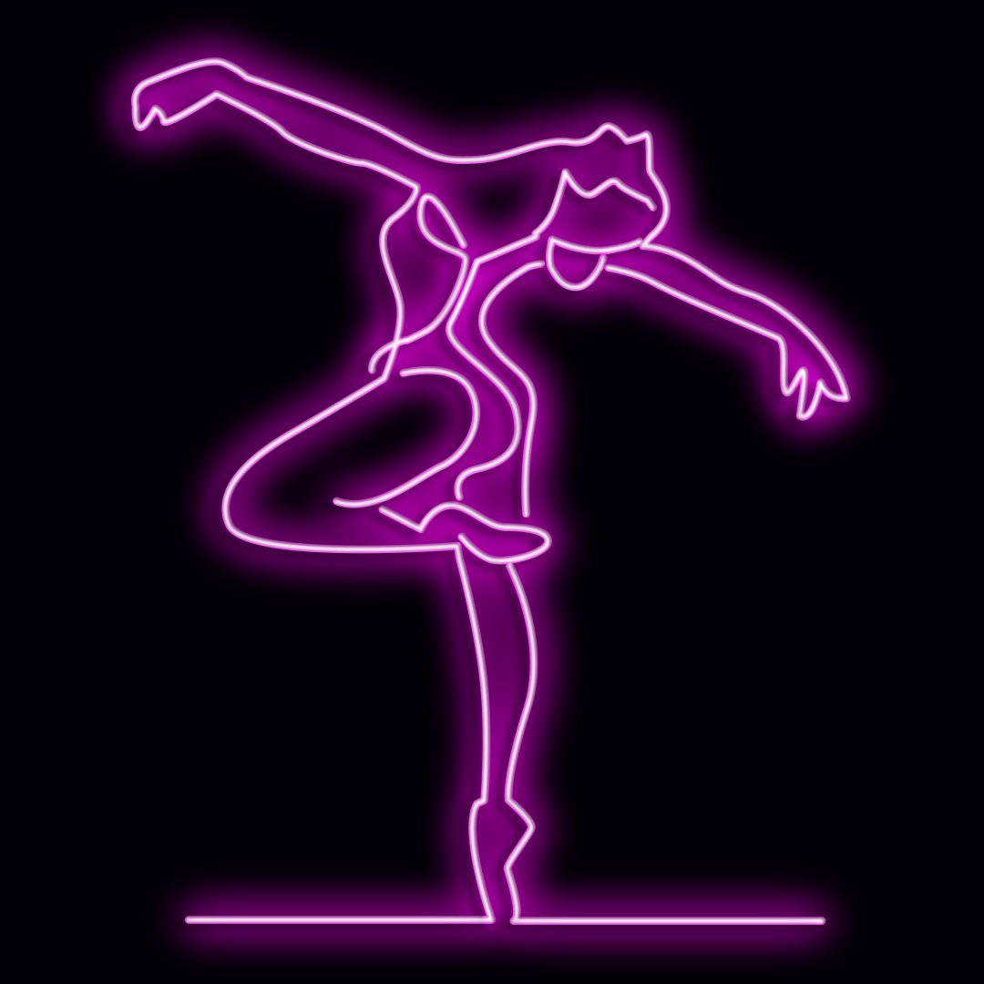 Personalised LED Neon Sign DANCER - madaboutneon