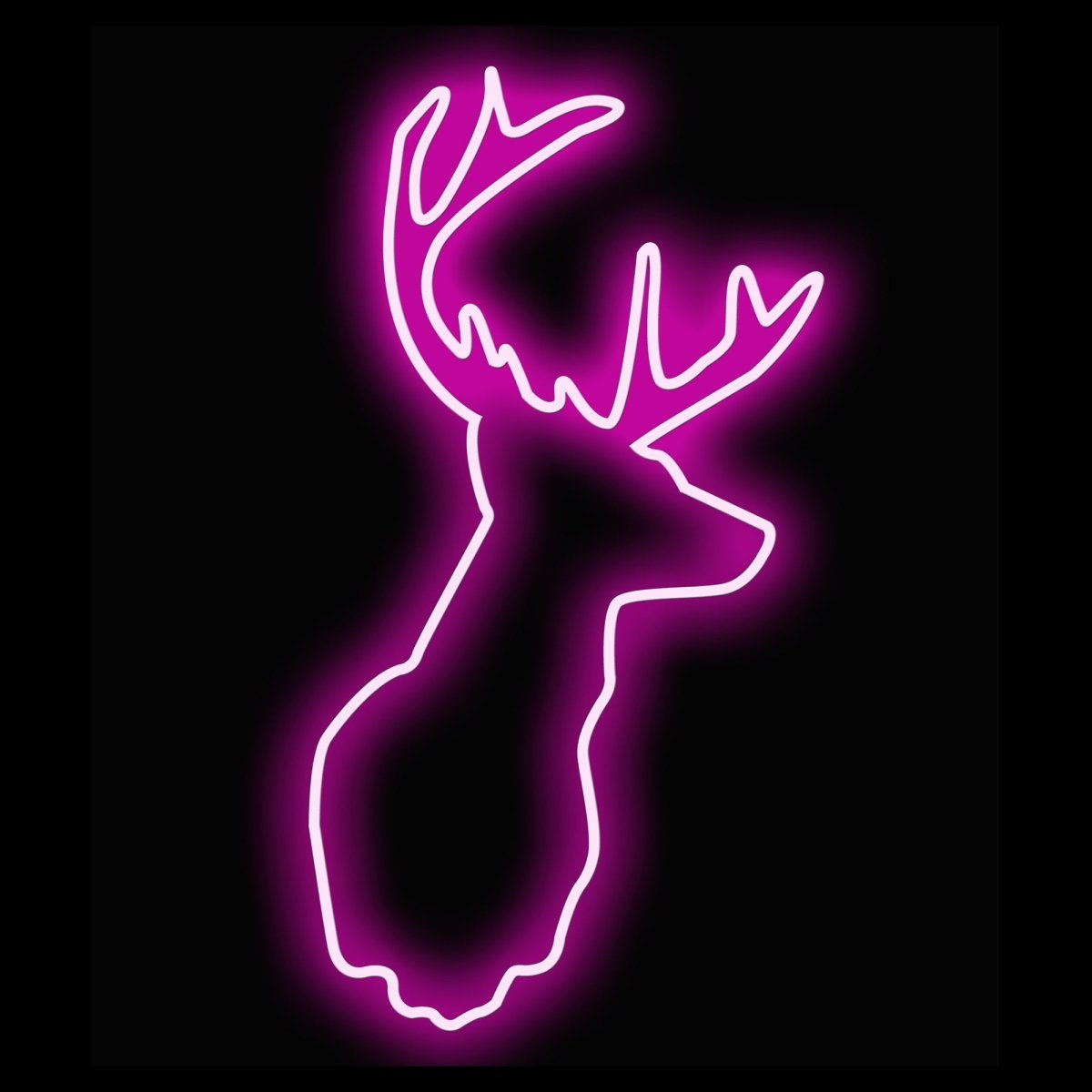 Personalised LED Neon Sign Elk - madaboutneon