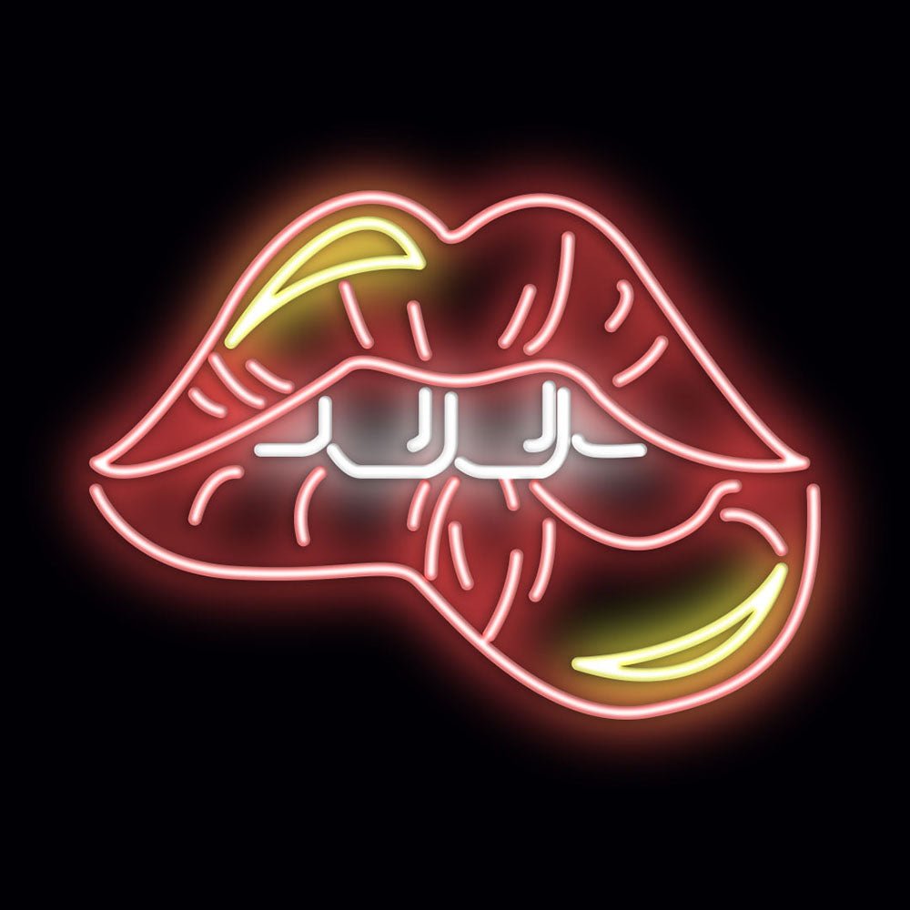 Personalised LED Neon Sign LIPS - madaboutneon