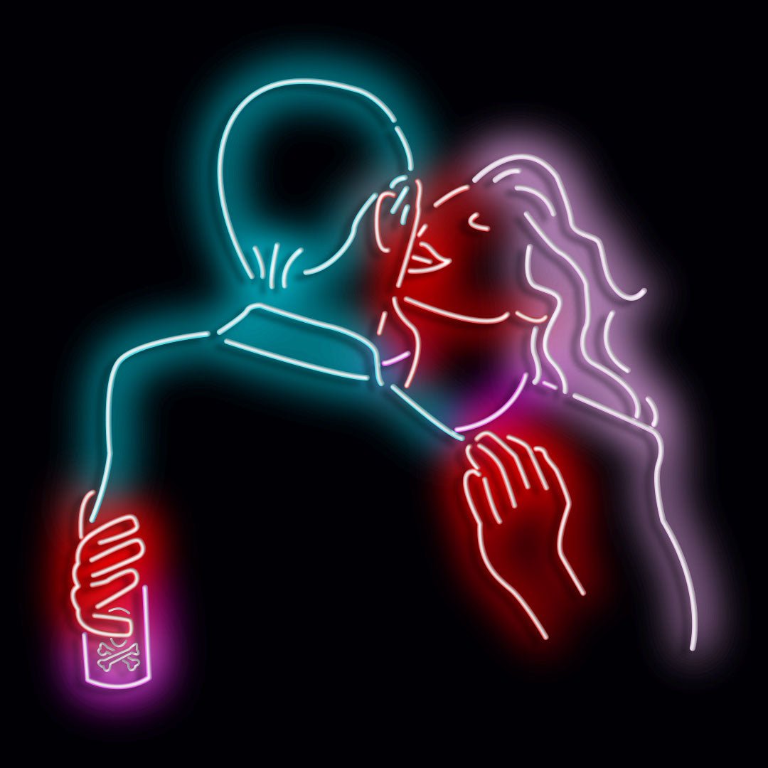 Personalised LED Neon Sign LOVERS - madaboutneon