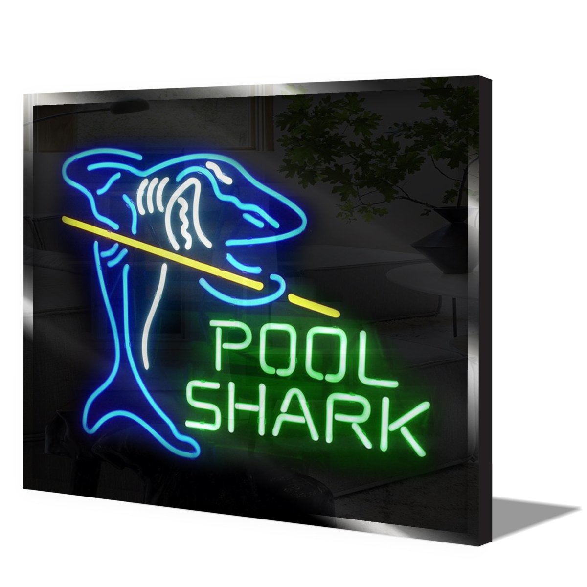 Personalised LED Neon Sign POOL SHARK - madaboutneon
