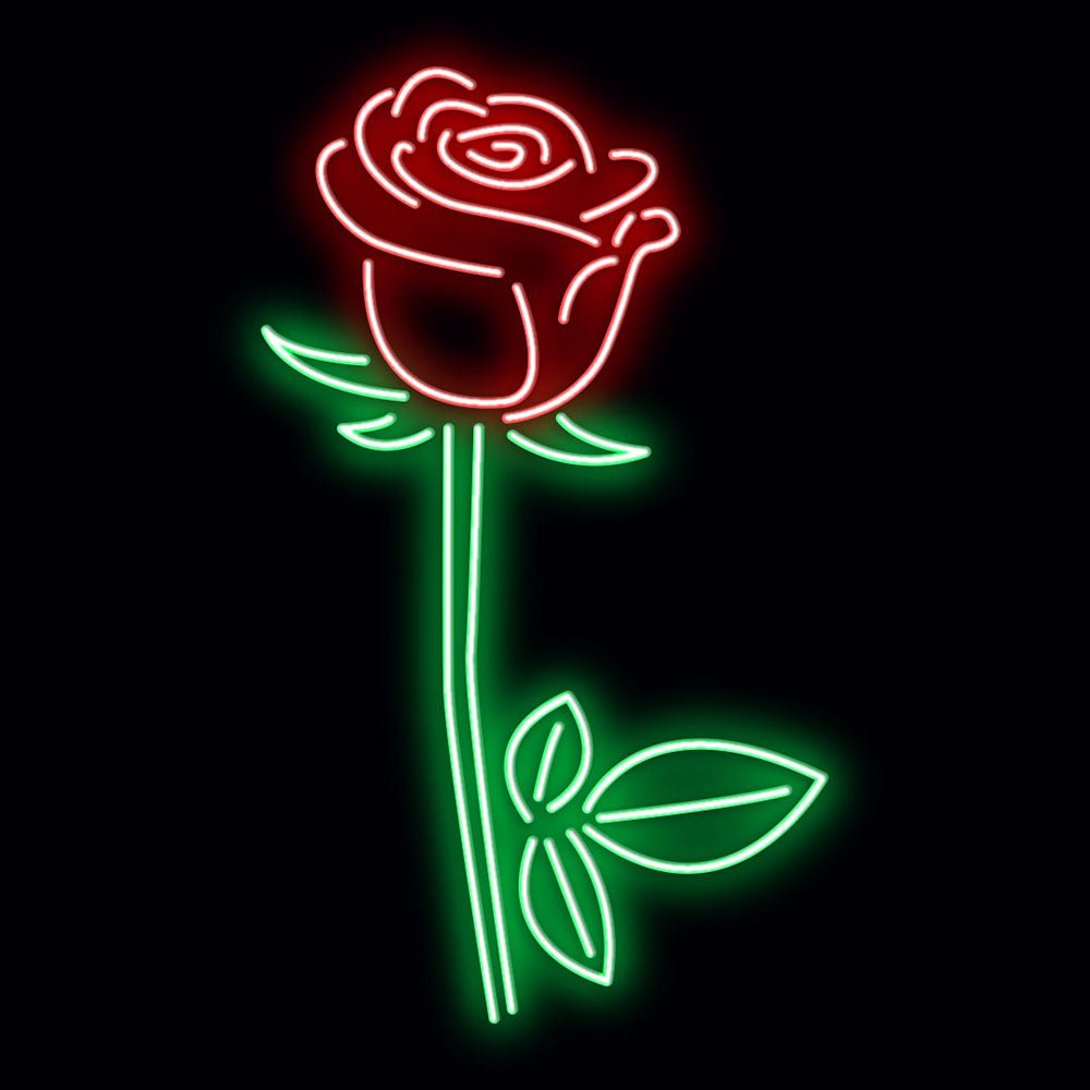 Personalised LED Neon Sign ROSE - madaboutneon