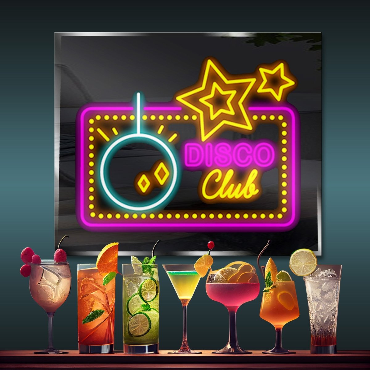 Personalized Neon Sign Disco Club - madaboutneon