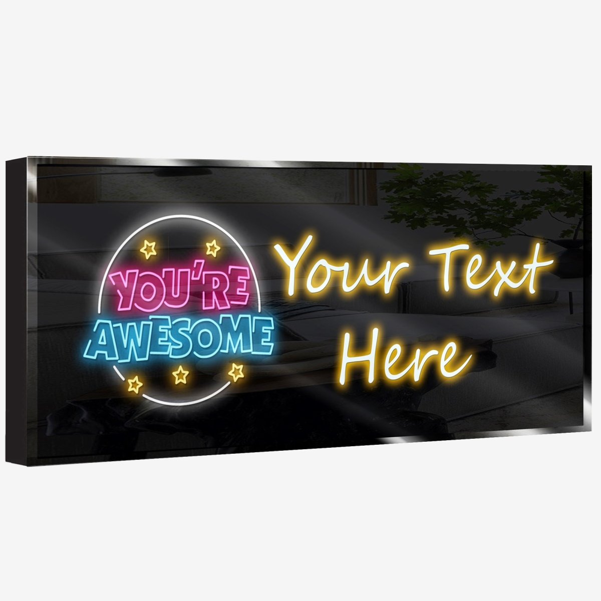 Personalized Neon Sign You're Awesome - madaboutneon
