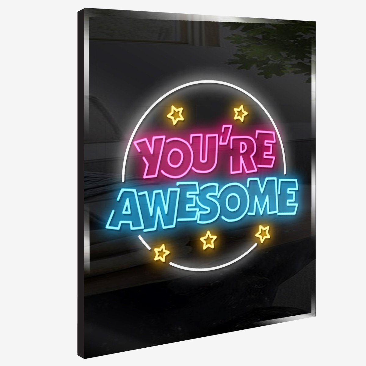 Personalized Neon Sign You're Awesome - madaboutneon