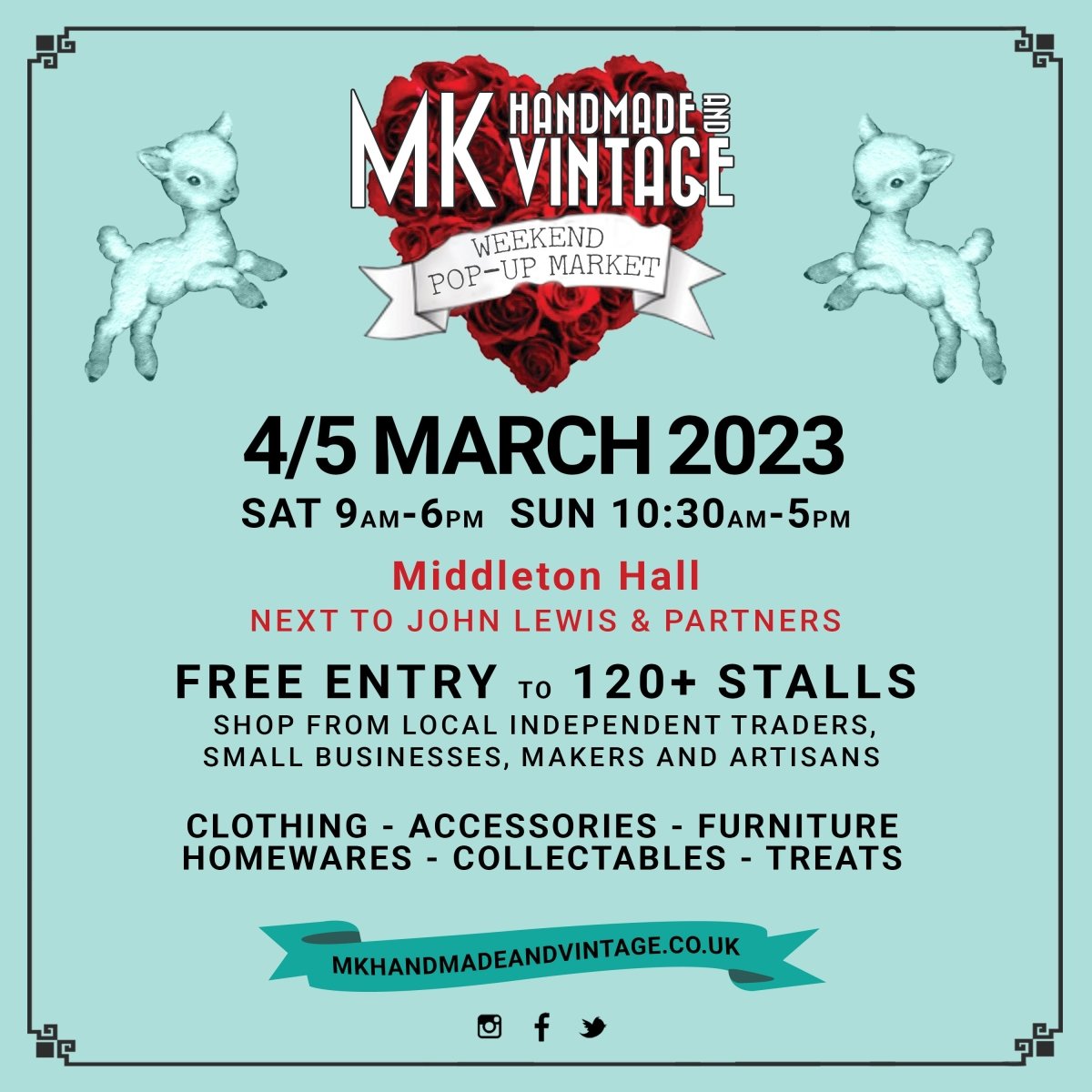 MK Handmade & Vintage Event 4/5 March 2023 - madaboutneon