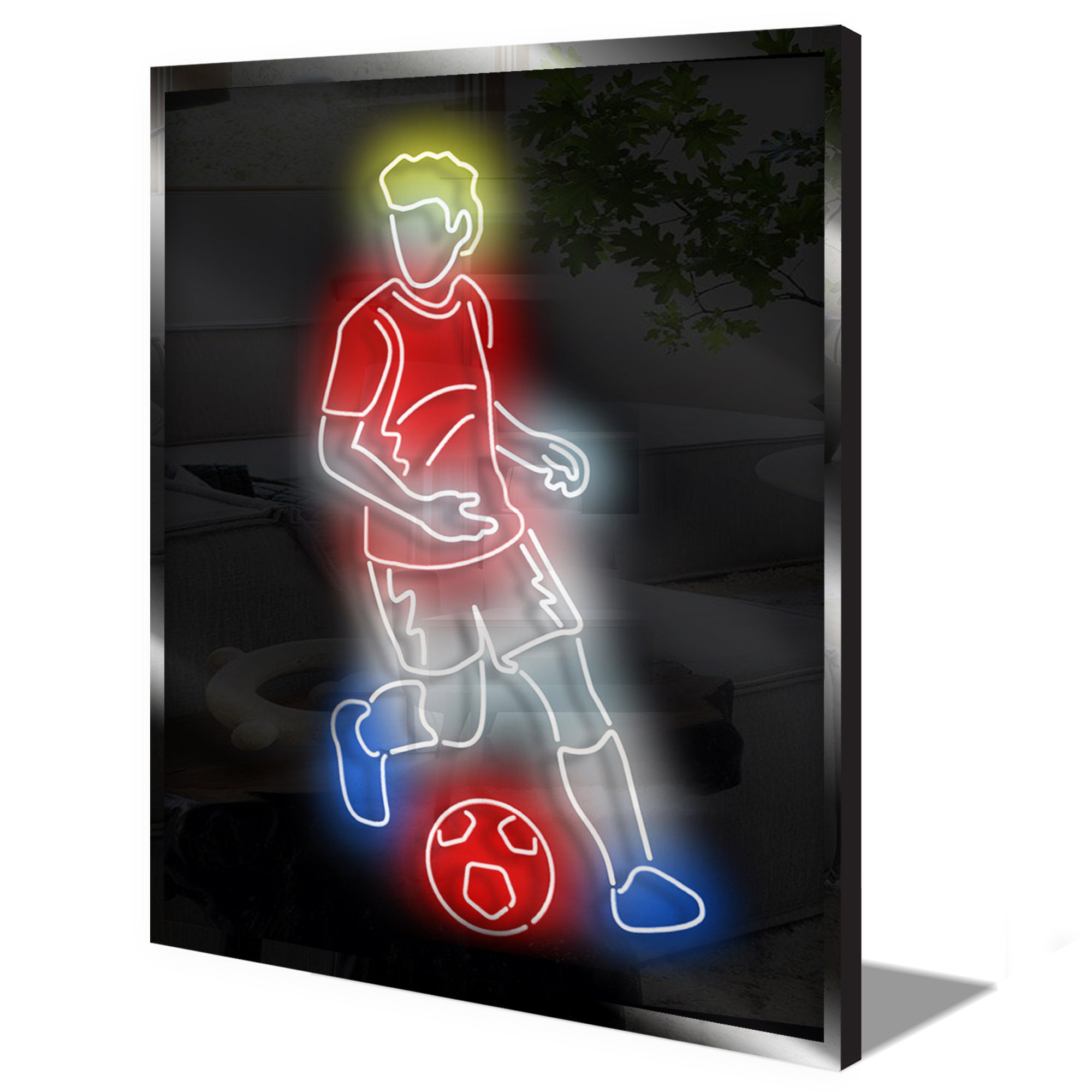 Personalised LED Neon Sign ENGLAND FANS