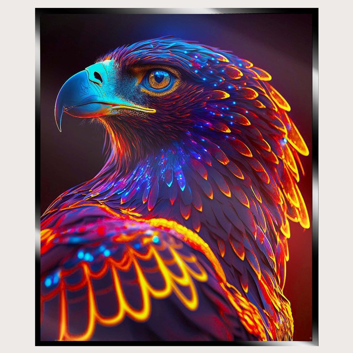 Illuminated Wall Art - Bird - madaboutneon