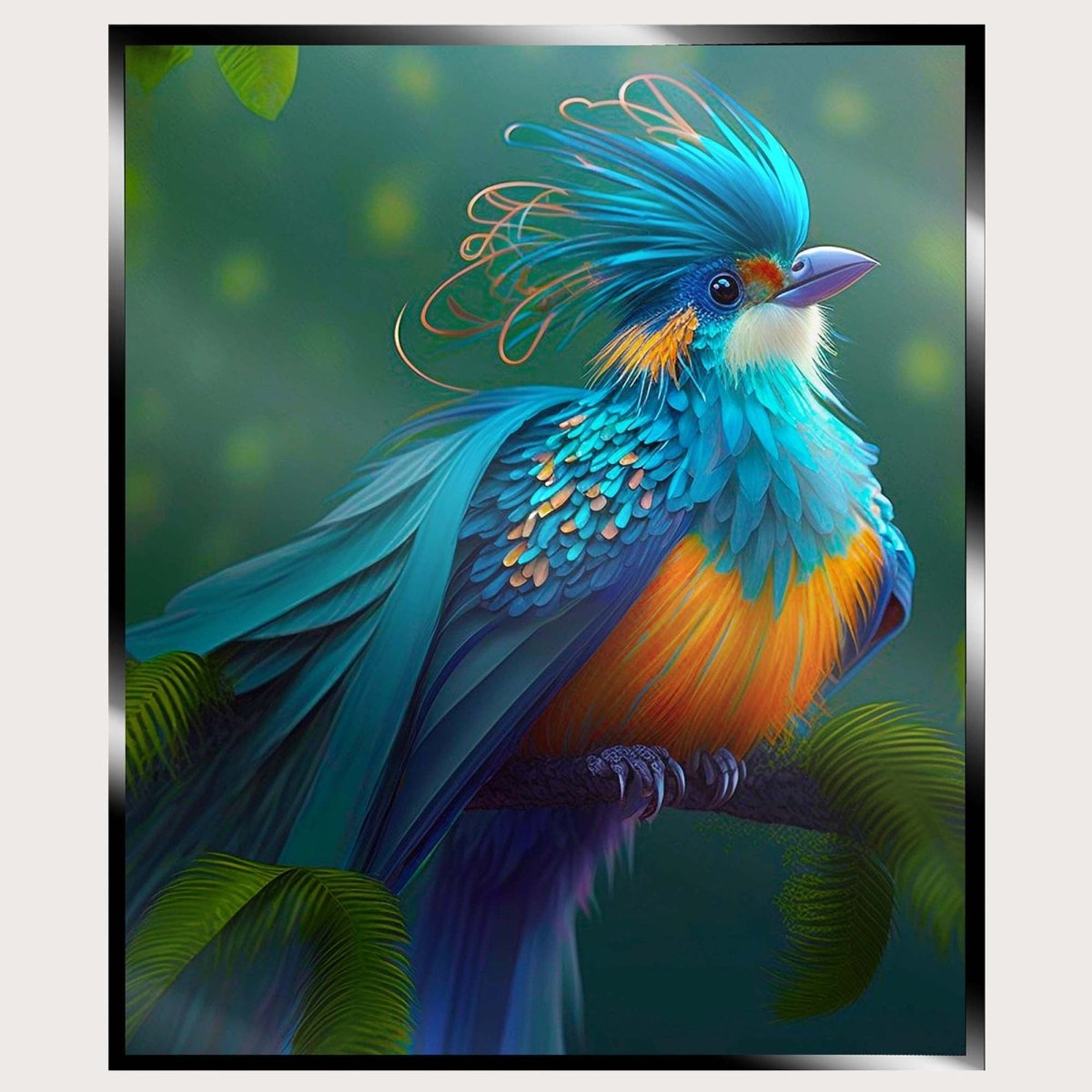 Illuminated Wall Art - Blue Bird - madaboutneon
