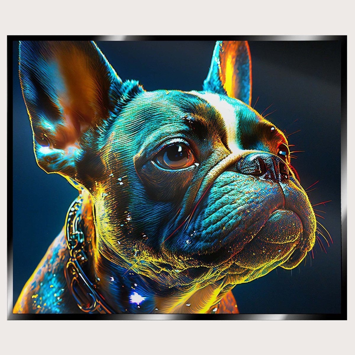 Illuminated Wall Art - Bulldog - madaboutneon