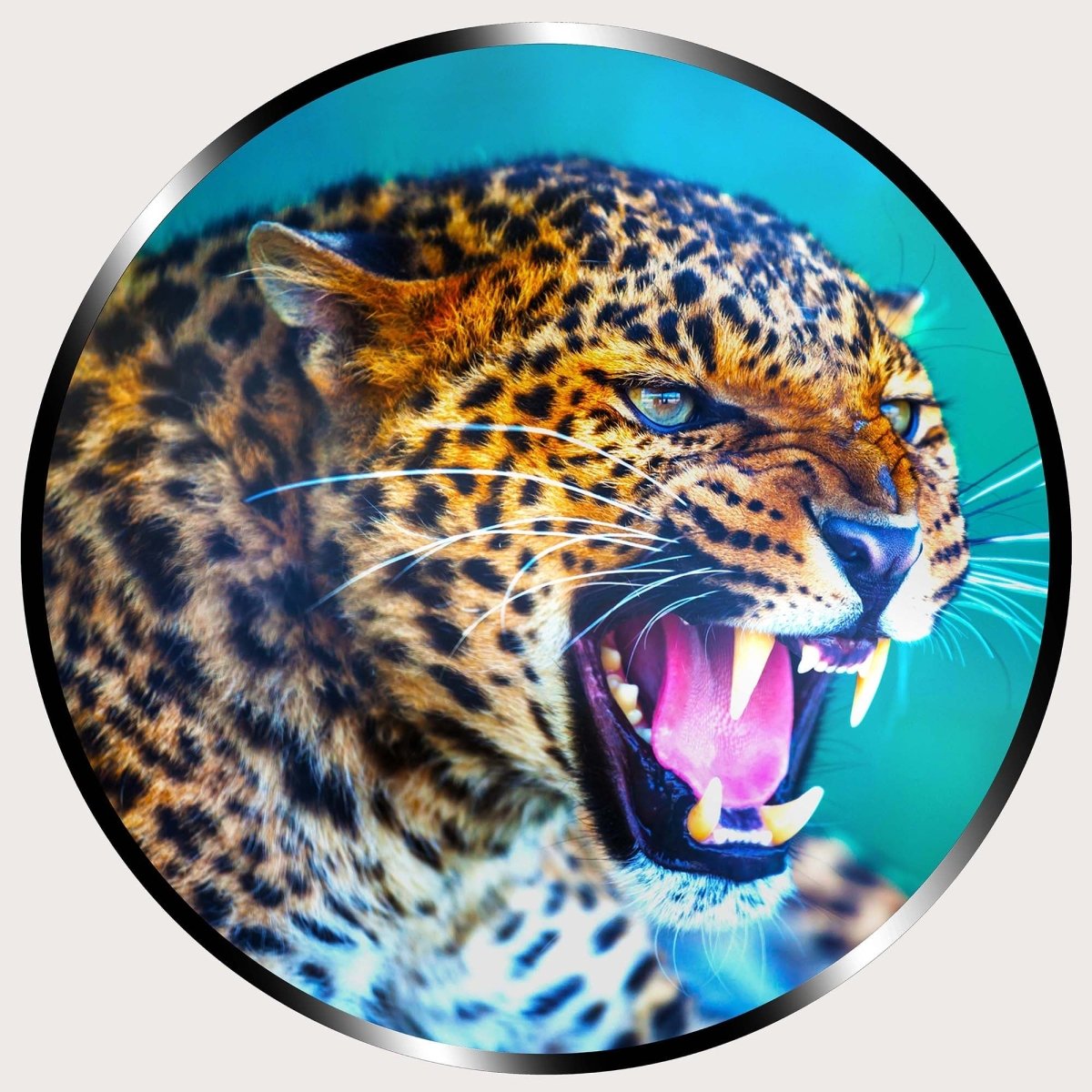 Illuminated Wall Art - Wild Jaguar - madaboutneon