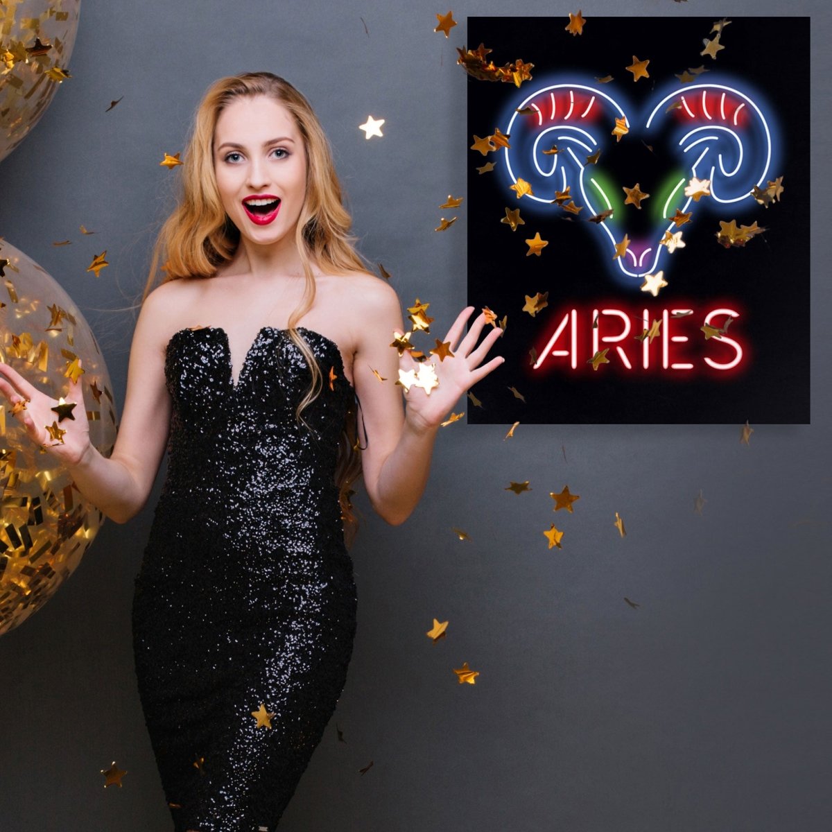 Personalised LED Neon Sign ARIES - madaboutneon