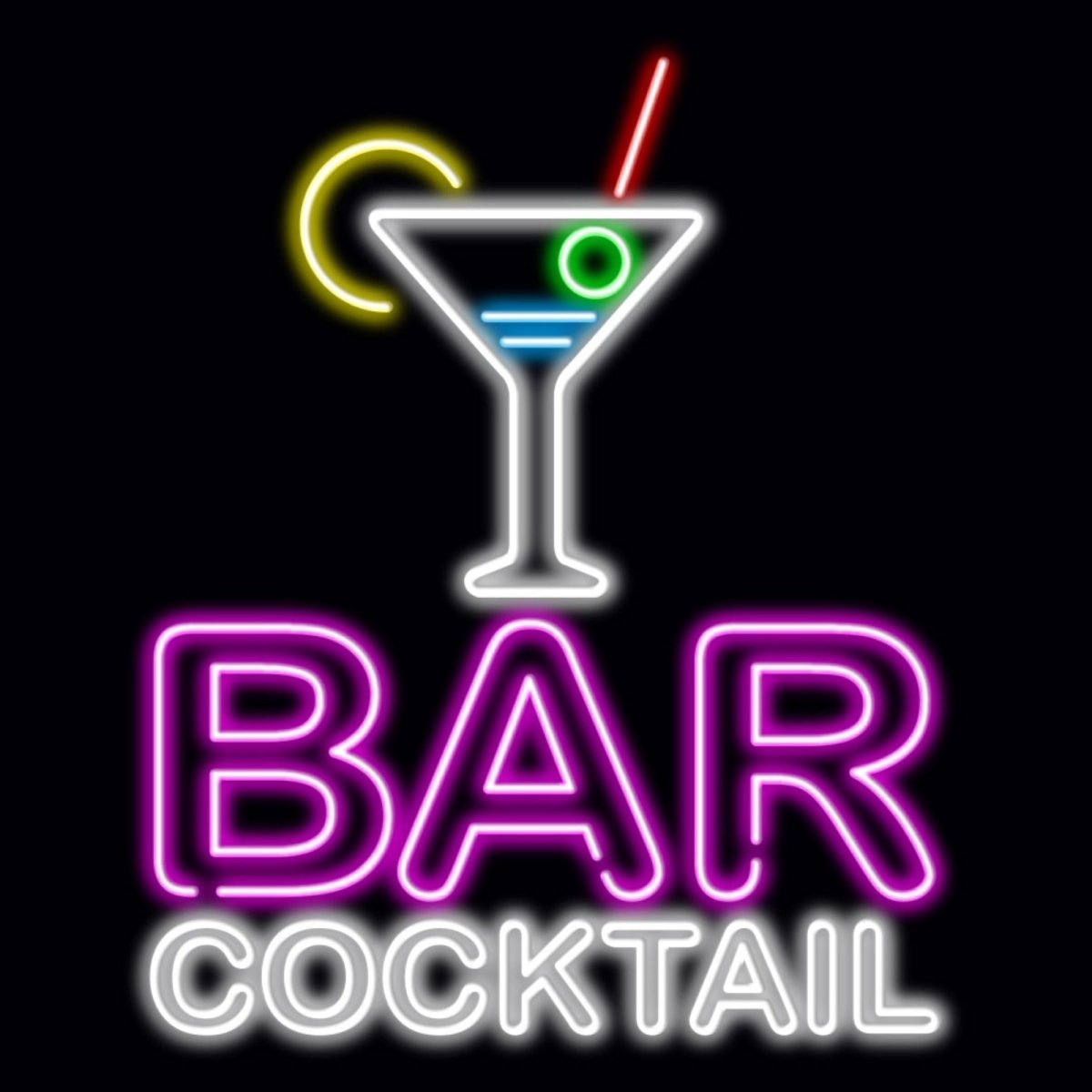 Personalised LED Neon Sign BAR 4 - madaboutneon