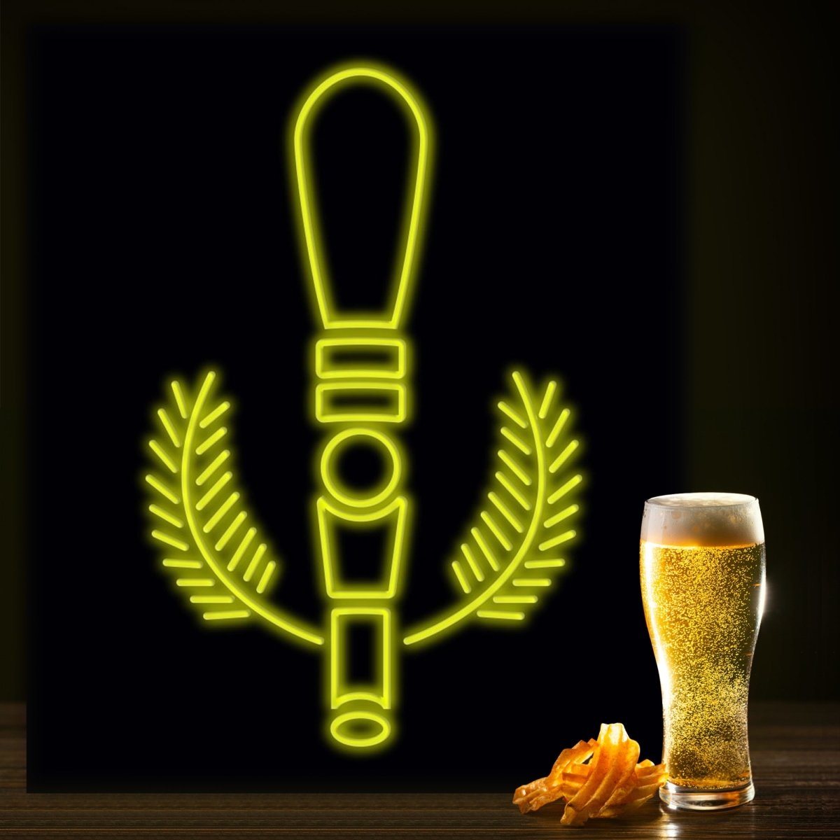 Personalised LED Neon Sign BEER - madaboutneon