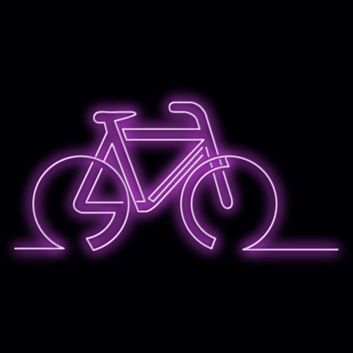 Personalised LED Neon Sign BIKE 2 - madaboutneon