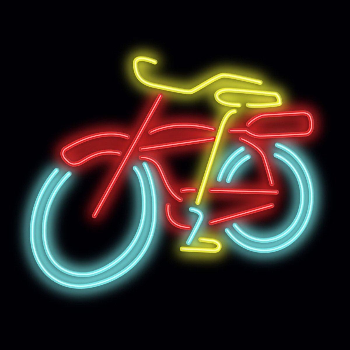 Personalised LED Neon Sign BIKE 9 - madaboutneon