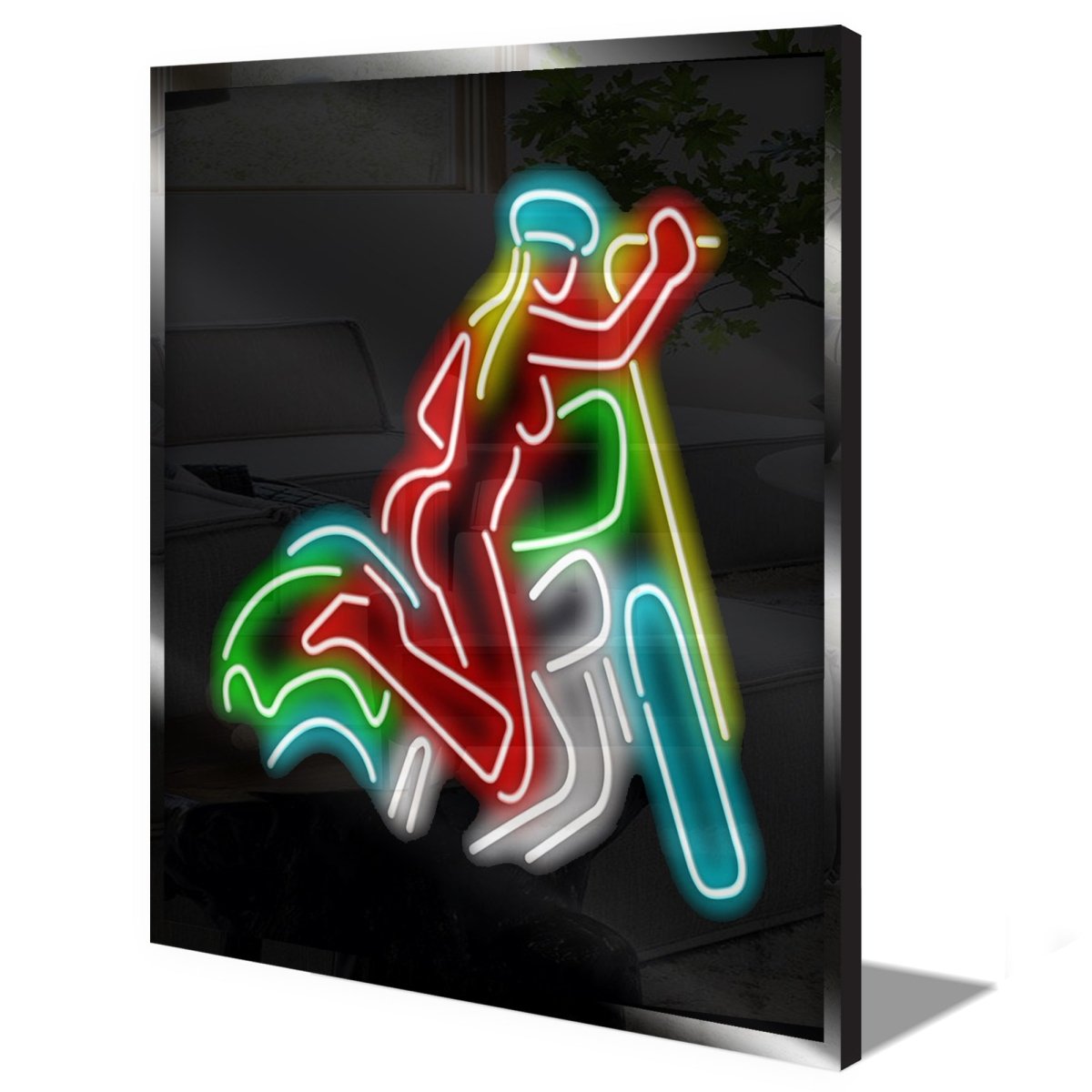 Personalised LED Neon Sign BIKER - madaboutneon