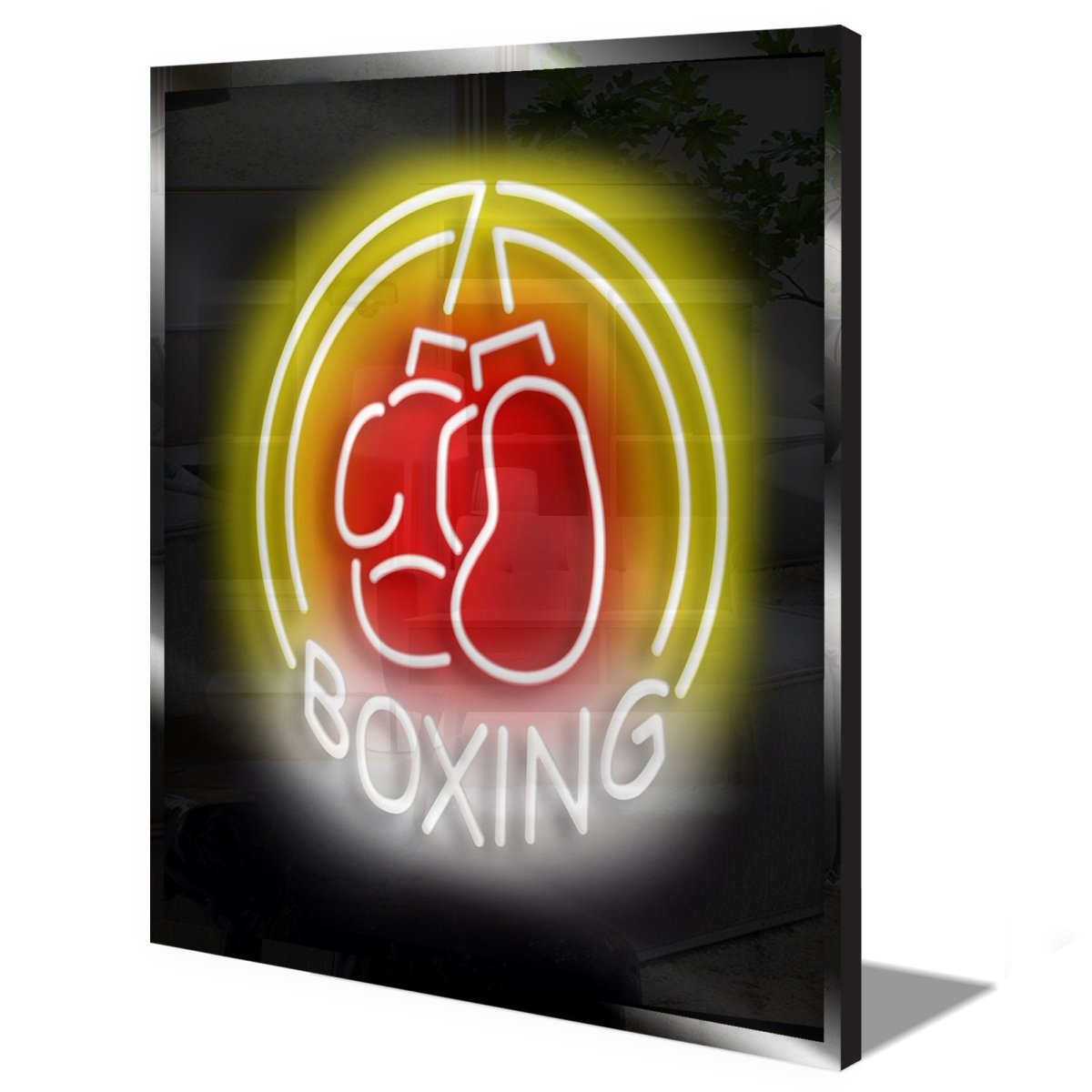 Personalised LED Neon Sign BOXING - madaboutneon