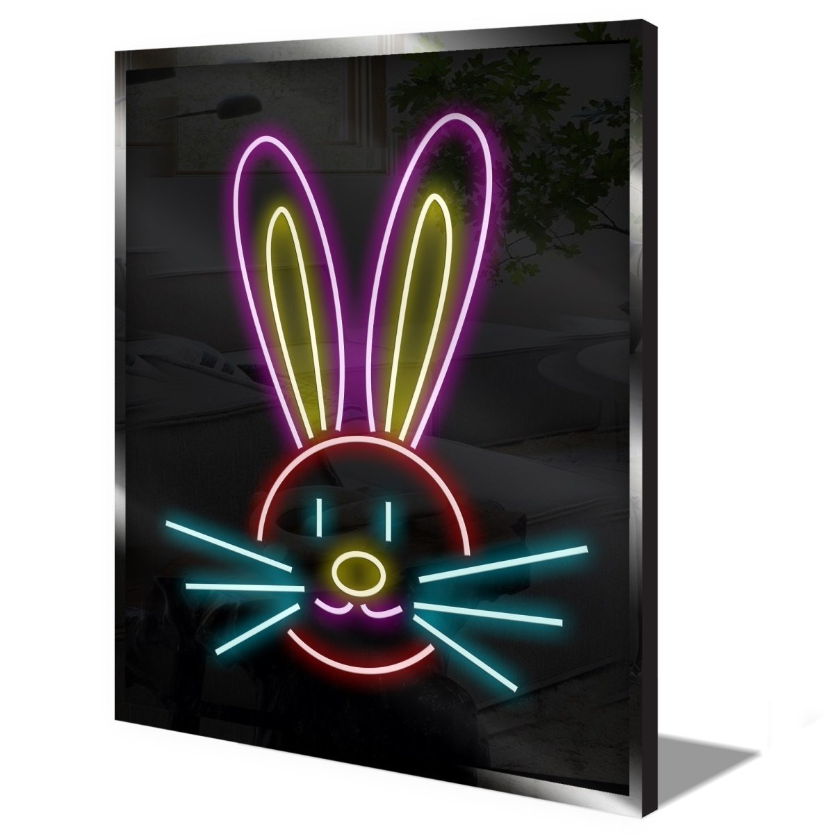 Personalised LED Neon Sign BUNNY - madaboutneon