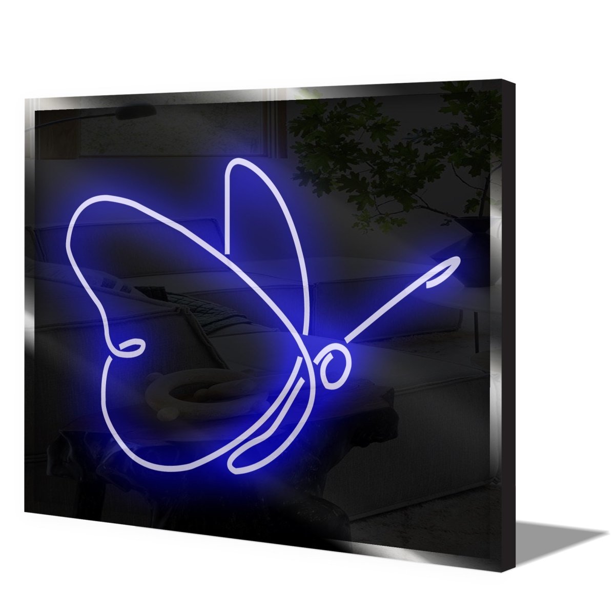Personalised LED Neon Sign BUTTERFLY - madaboutneon