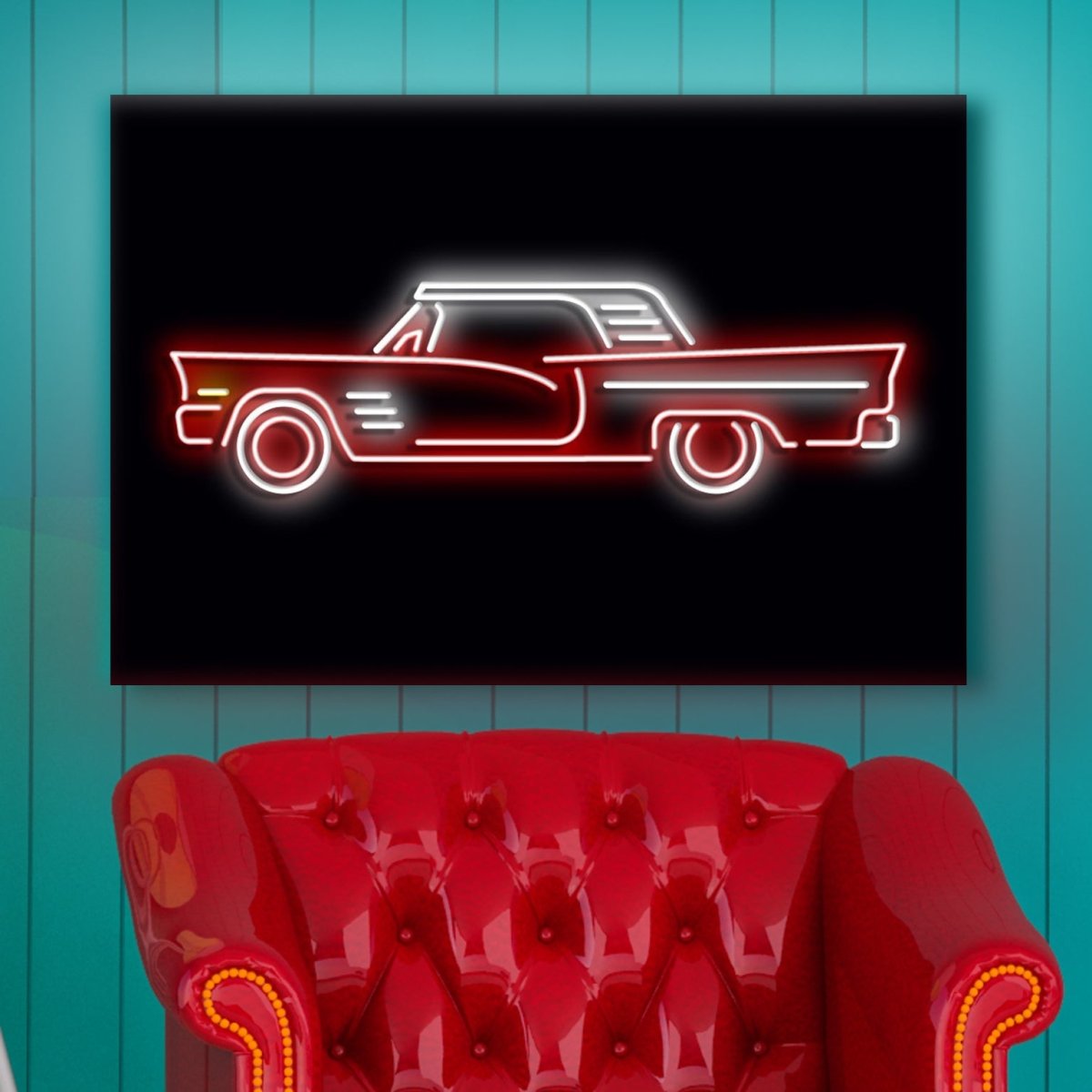 Personalised LED Neon Sign CAR 3 - madaboutneon