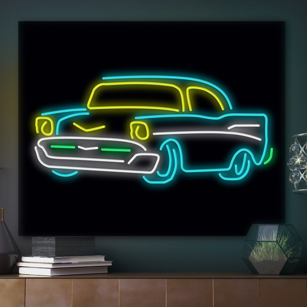 Personalised LED Neon Sign CAR 5 - madaboutneon