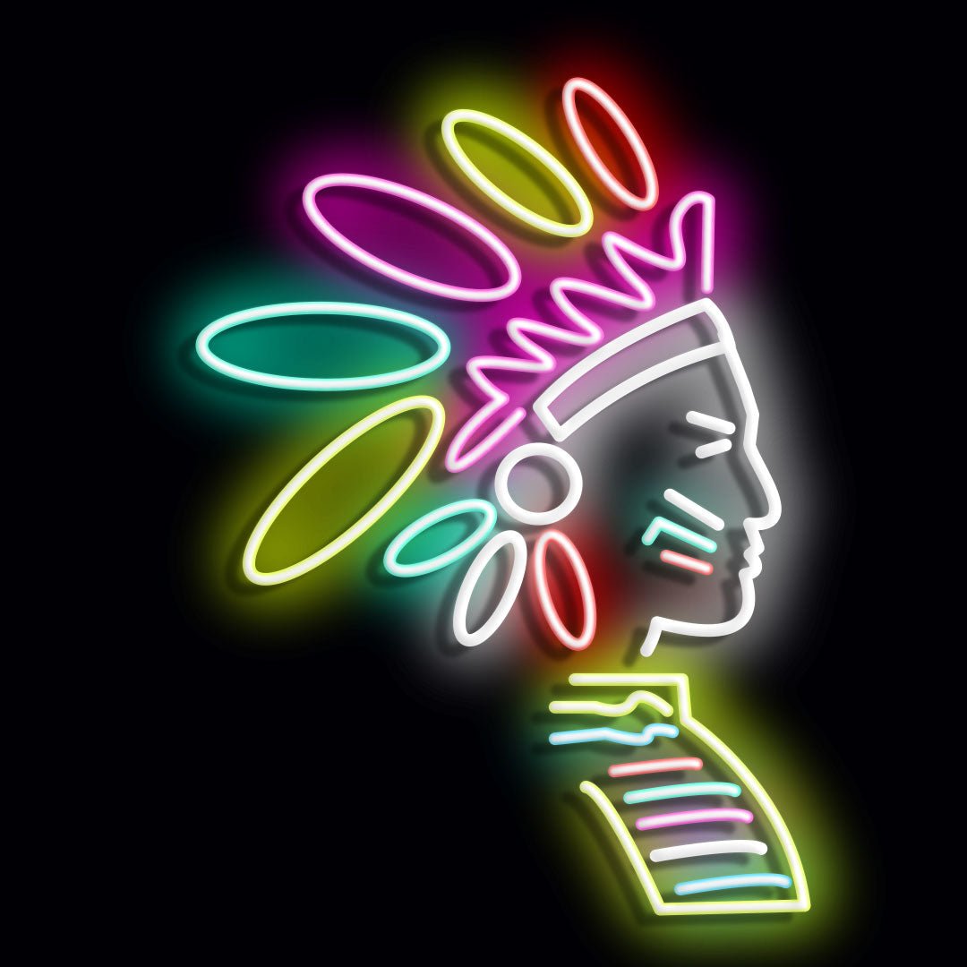 Personalised LED Neon Sign CHEROKEE - madaboutneon