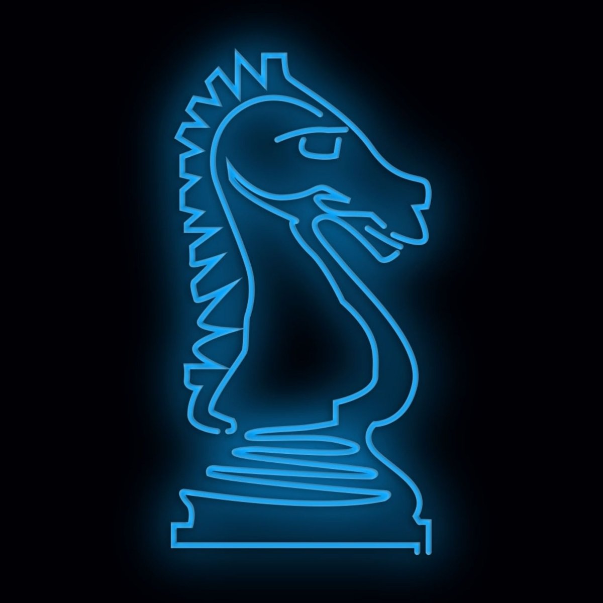 Personalised LED Neon Sign CHESS 2 - madaboutneon