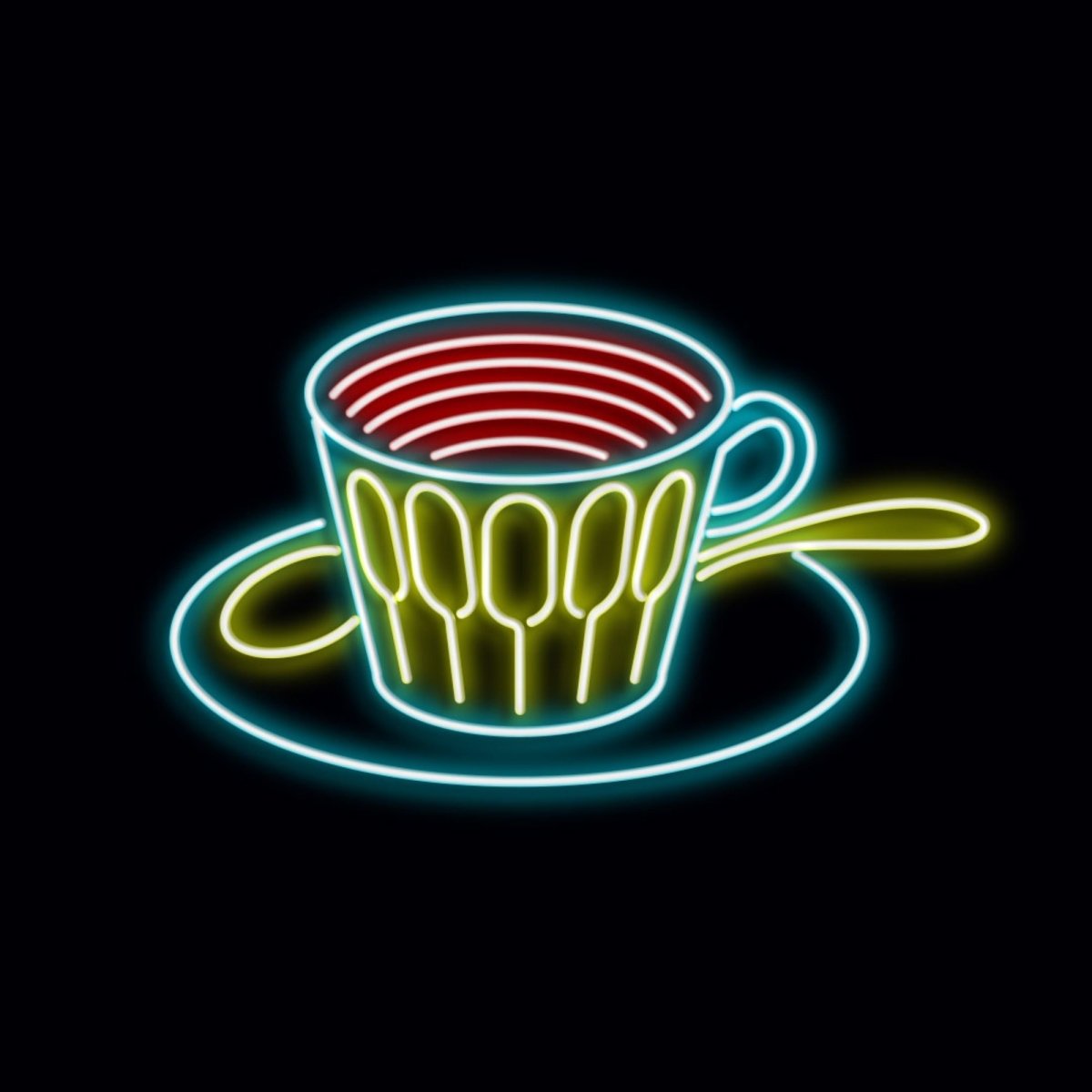 Personalised LED Neon Sign CUP - madaboutneon