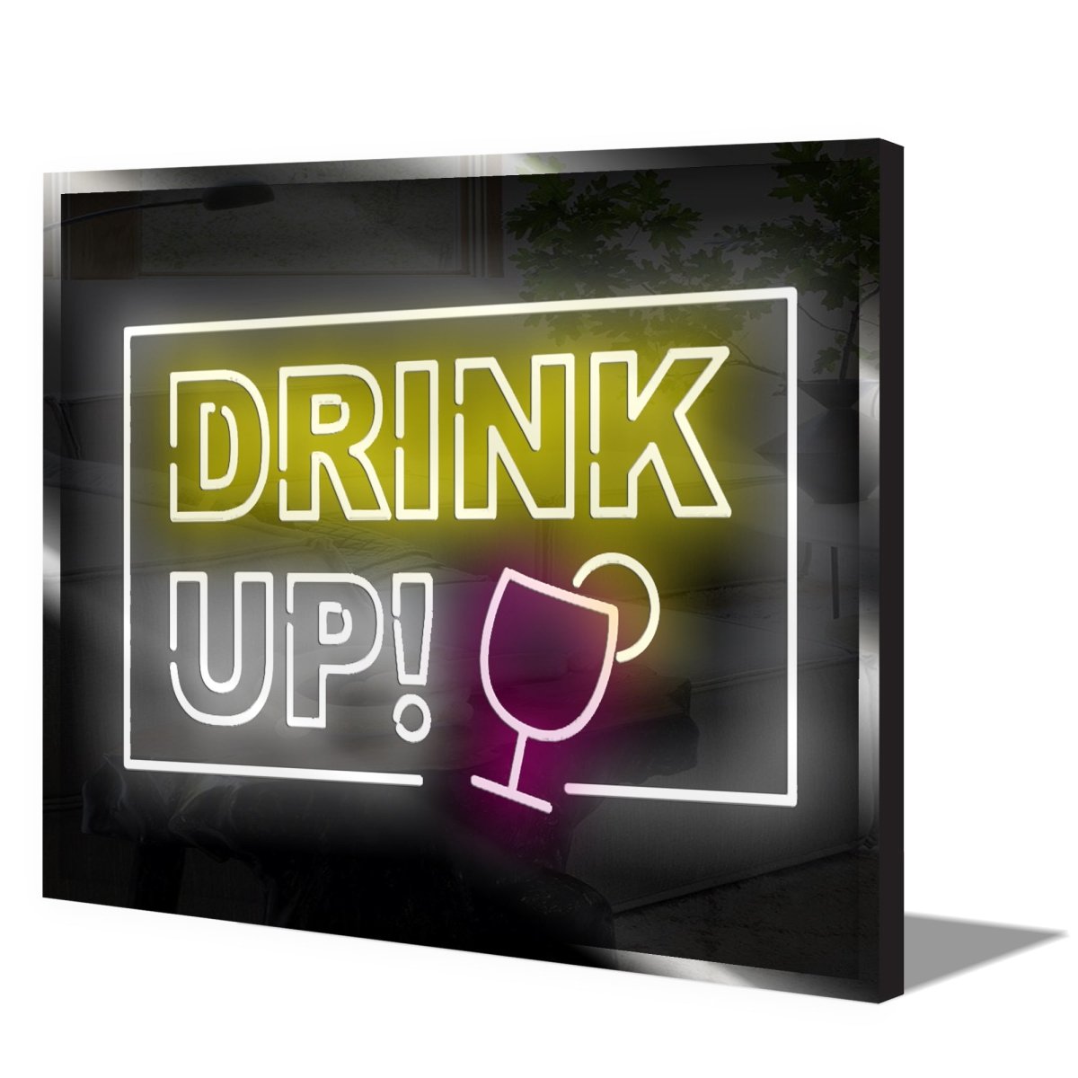Personalised LED Neon Sign DRINK UP - madaboutneon