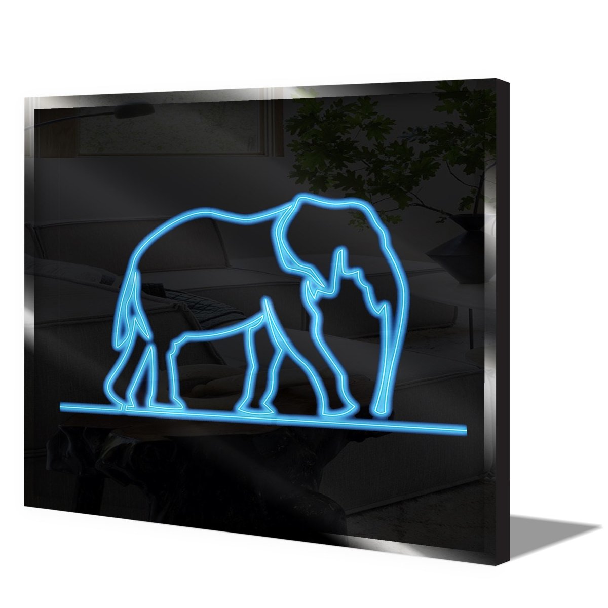 Personalised LED Neon Sign ELEPHANT - madaboutneon