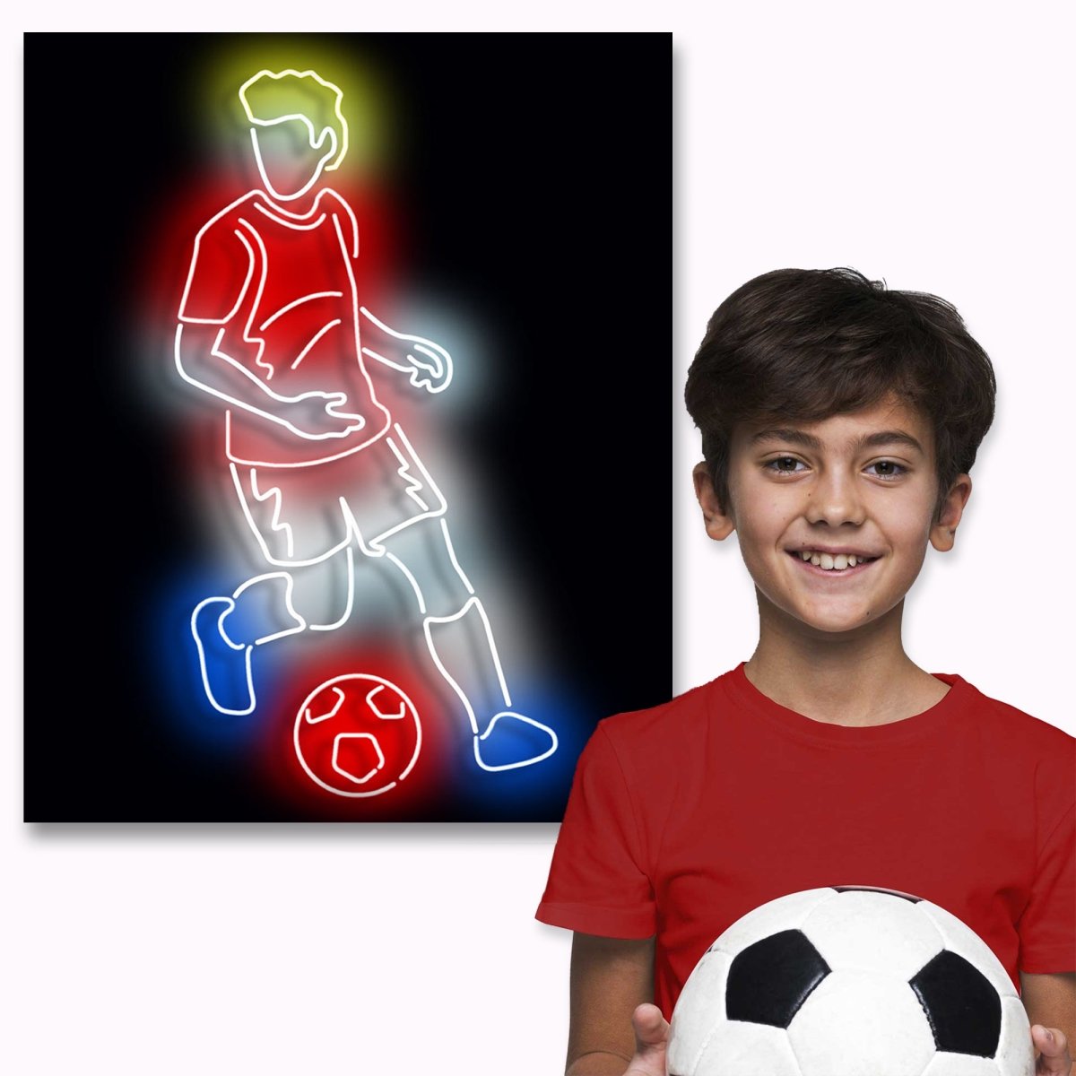 Personalised LED Neon Sign ENGLAND FANS - madaboutneon