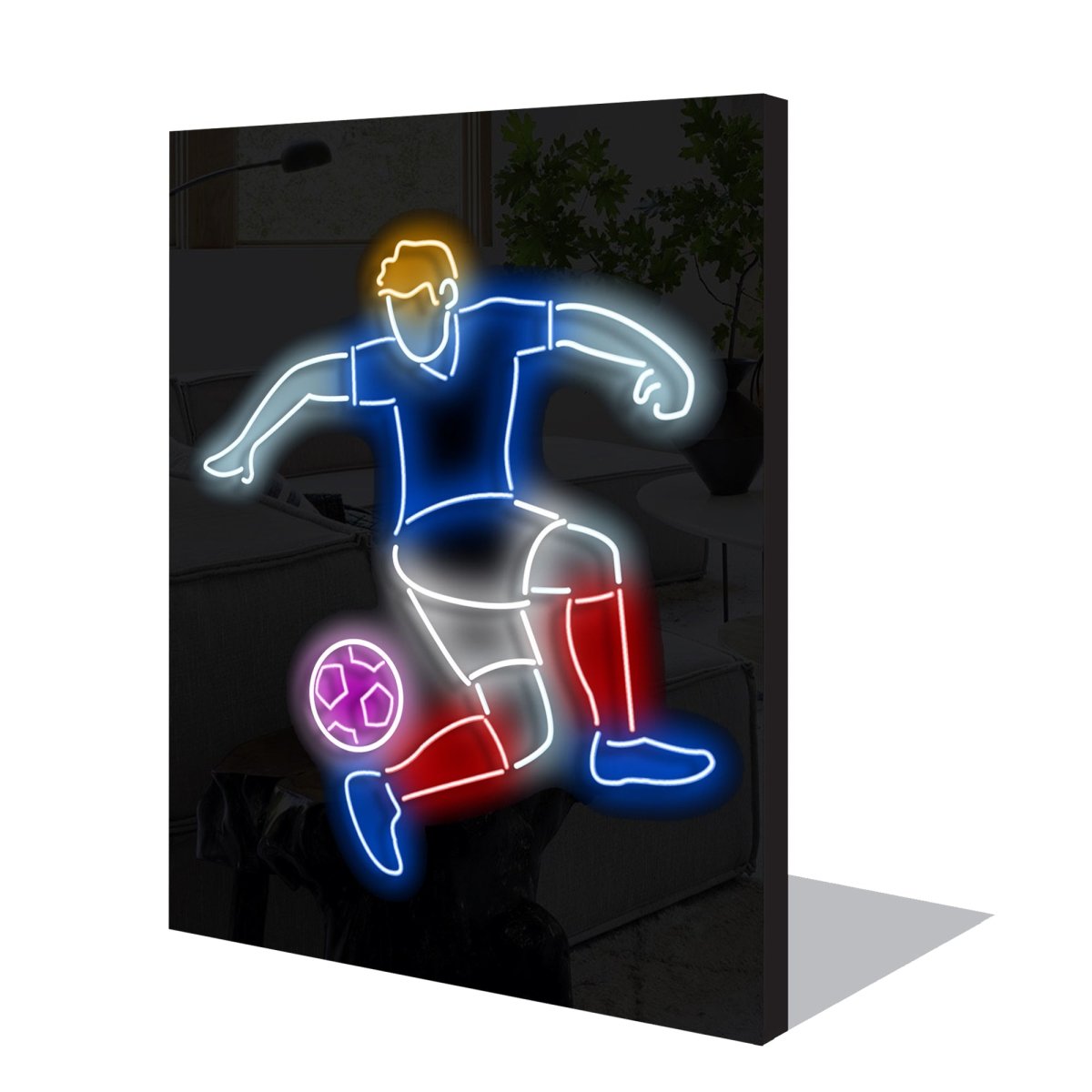 Personalised LED Neon Sign FRANCE FANS - madaboutneon