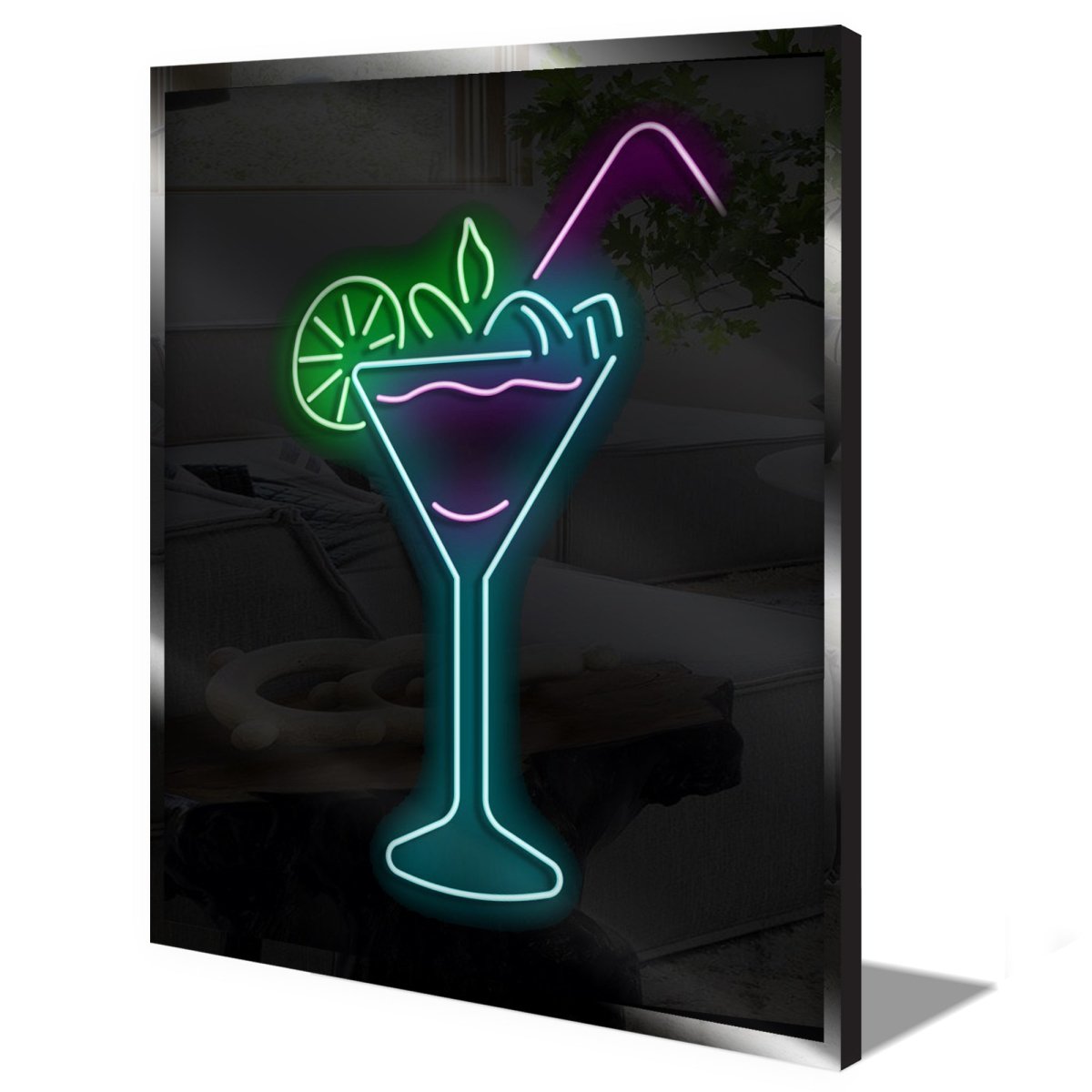 Personalised LED Neon Sign G & T2 - madaboutneon