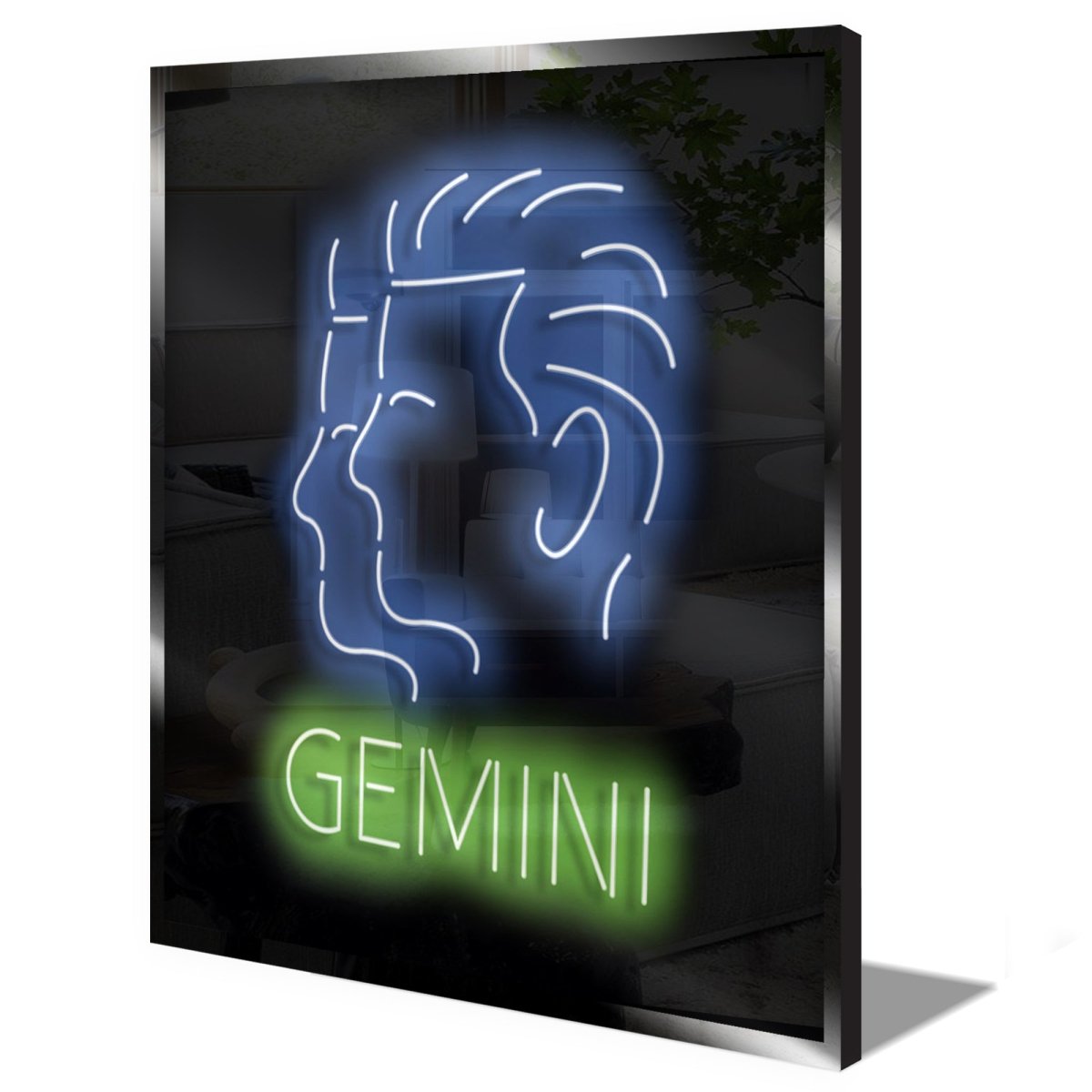 Personalised LED Neon Sign GEMINI - madaboutneon