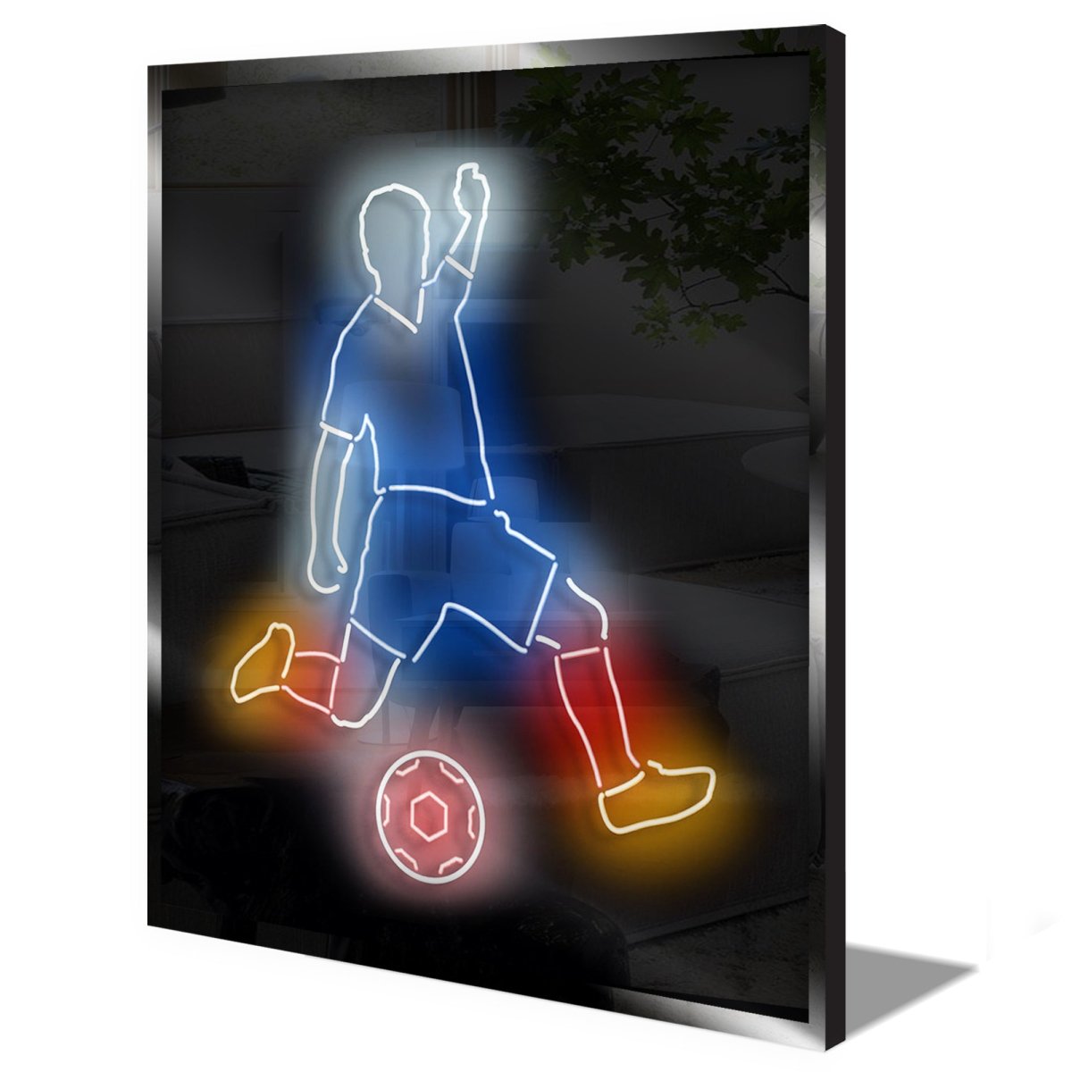 Personalised LED Neon Sign GLASGOW RANGERS FANS - madaboutneon