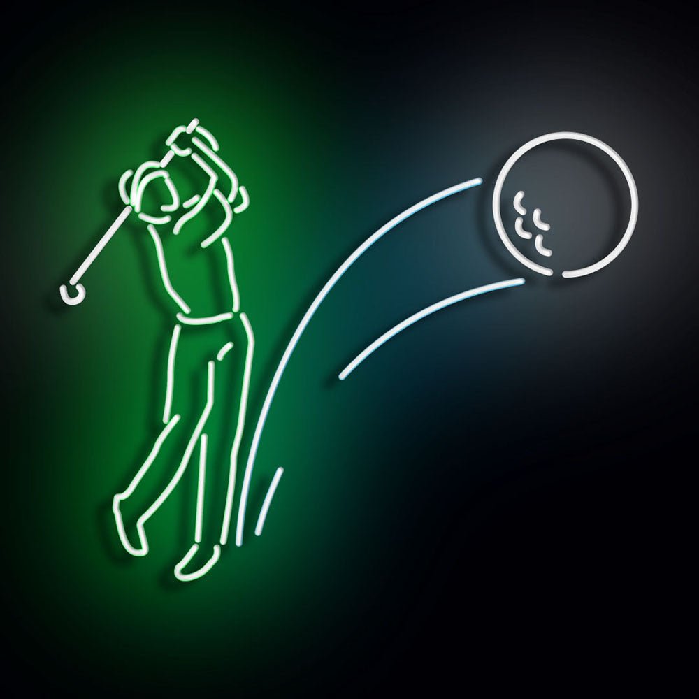 Personalised LED Neon Sign GOLF - madaboutneon