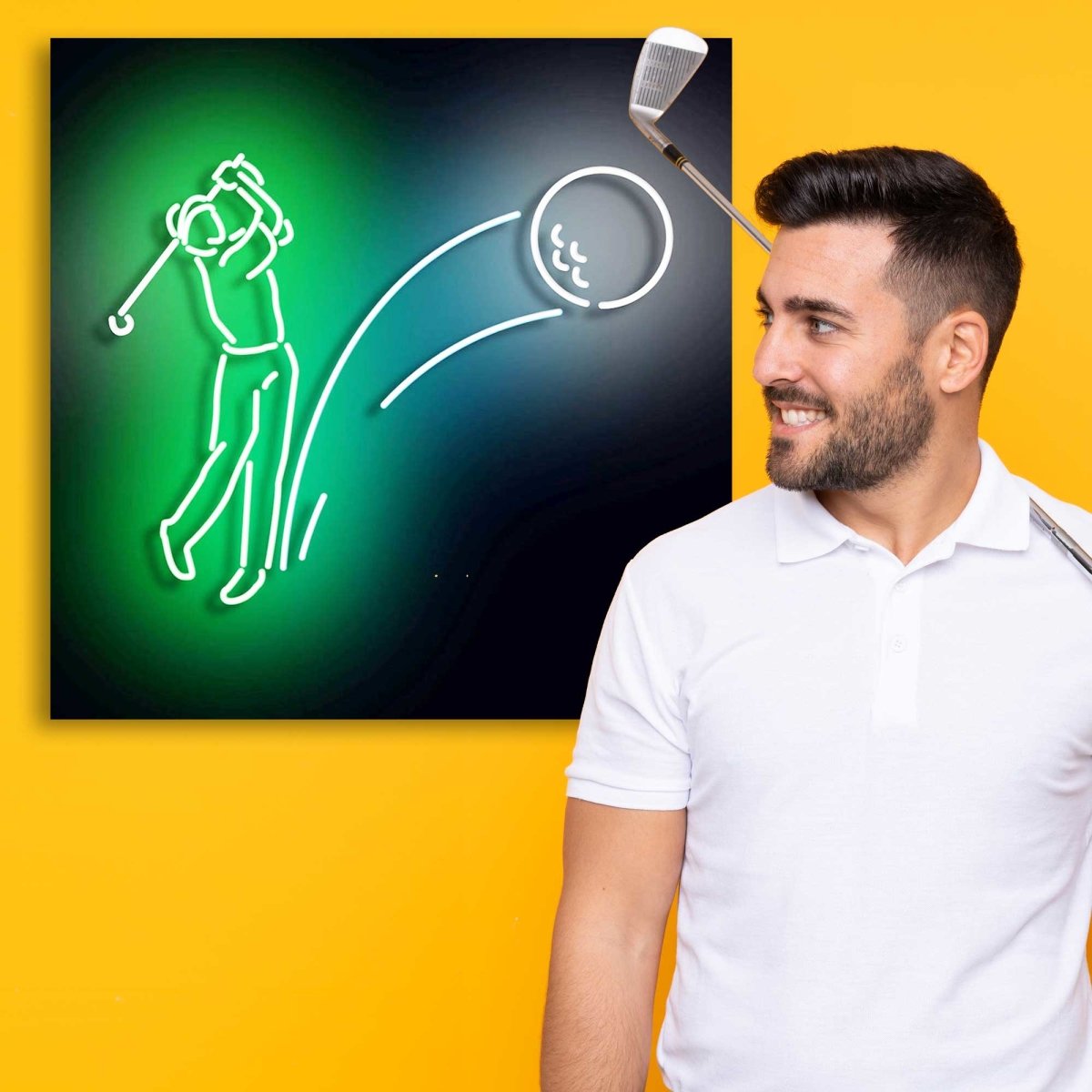 Personalised LED Neon Sign GOLF - madaboutneon