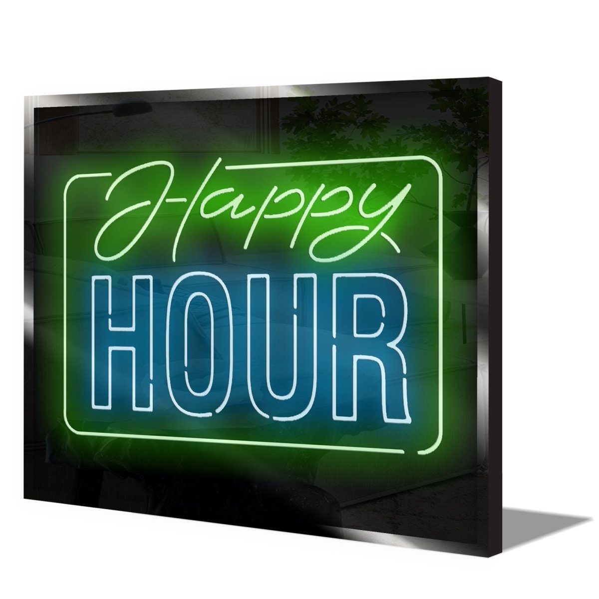 Personalised LED Neon Sign HAPPYHOUR - madaboutneon