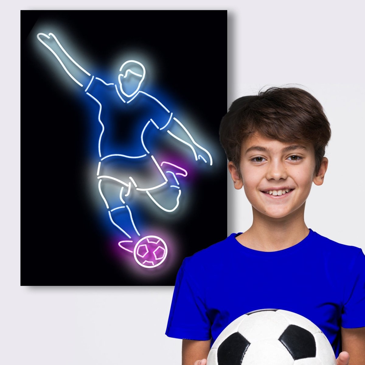 Personalised LED Neon Sign ITALY FANS - madaboutneon