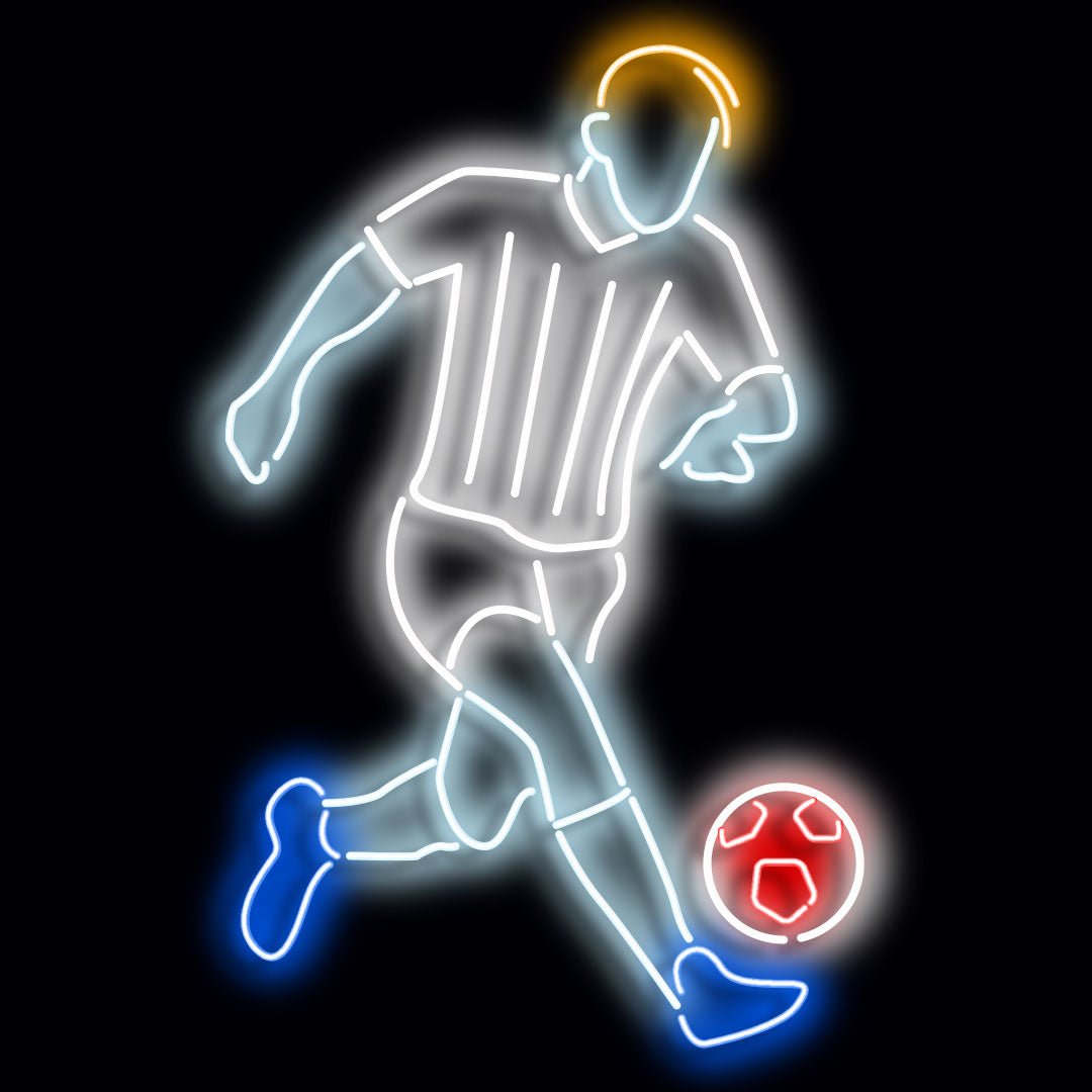 Personalised LED Neon Sign JUVENTUS FANS - madaboutneon