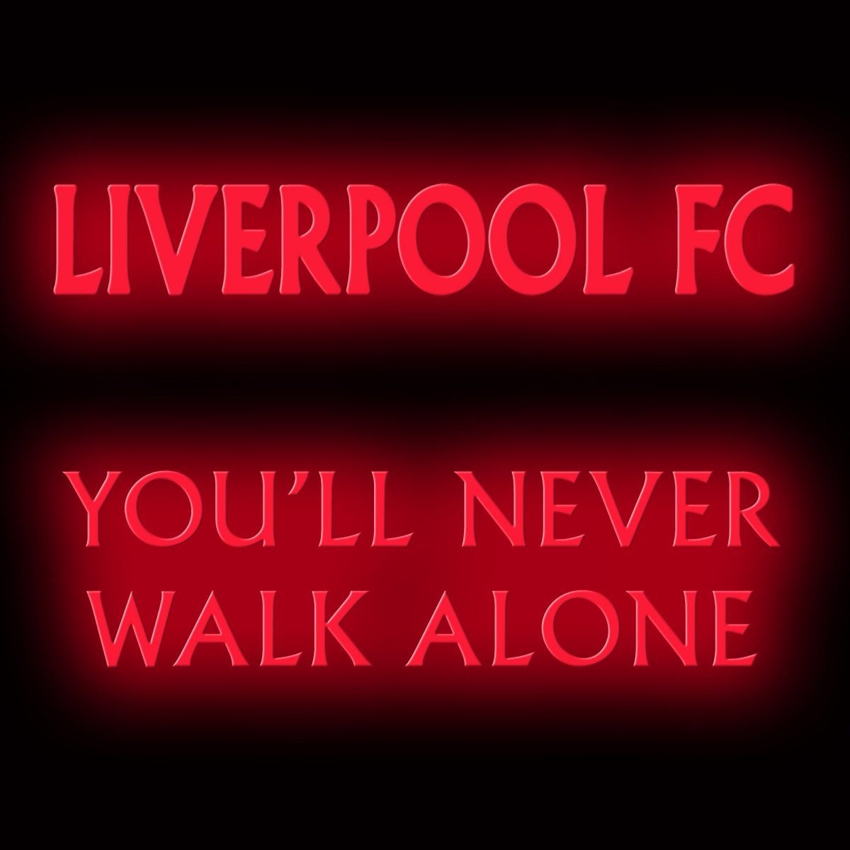 Personalised LED Neon Sign LIVERPOOL FC - madaboutneon