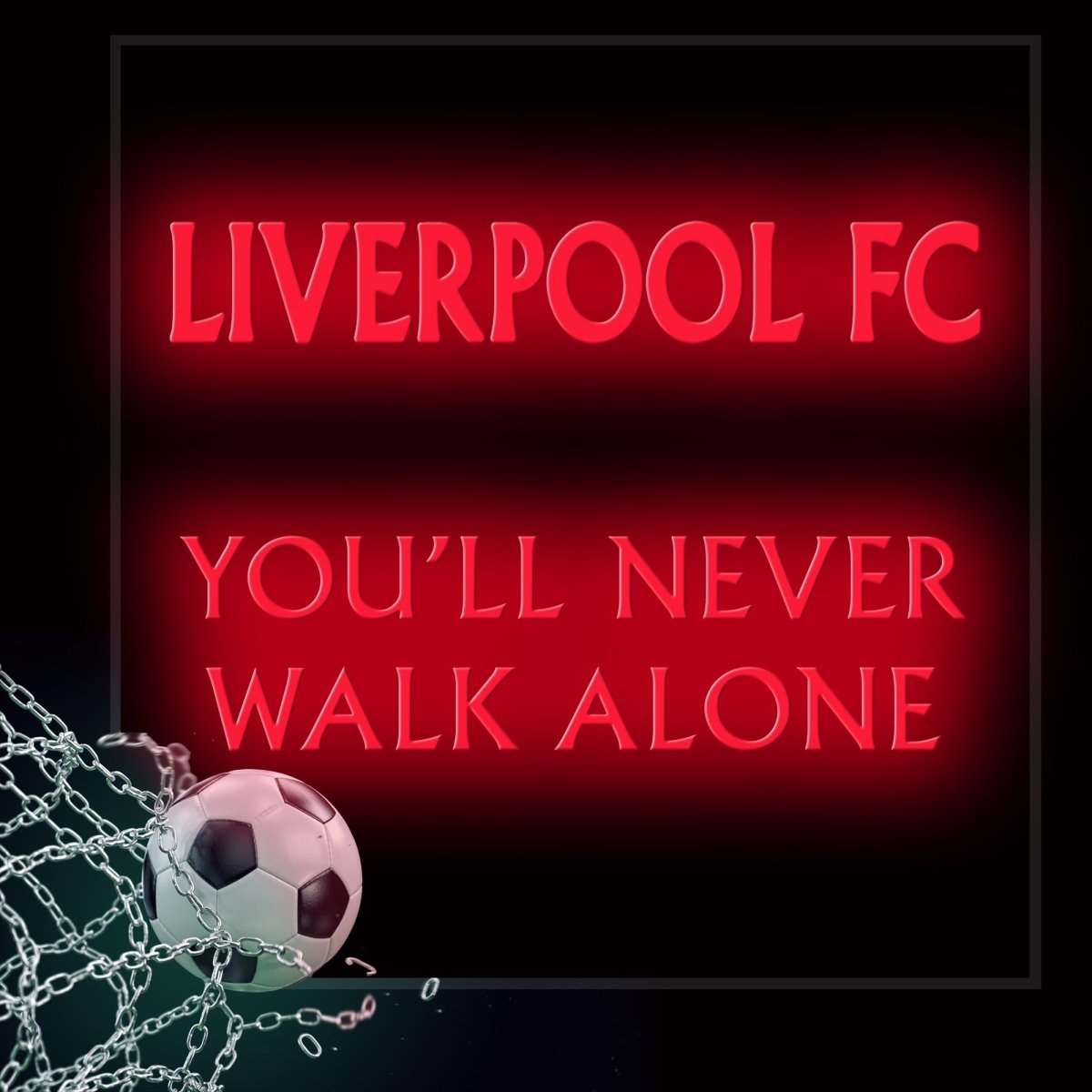 Personalised LED Neon Sign LIVERPOOL FC - madaboutneon
