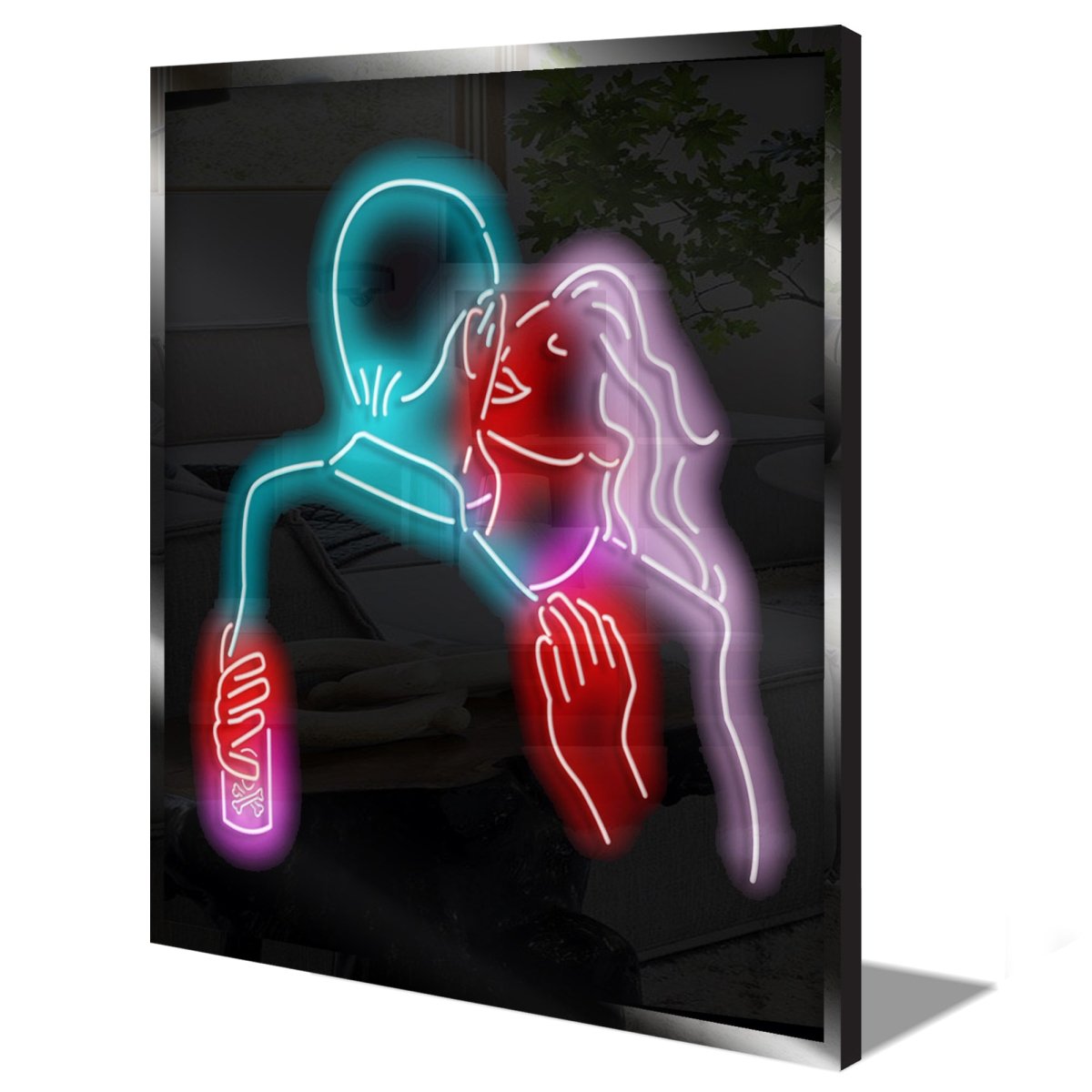 Personalised LED Neon Sign LOVERS - madaboutneon
