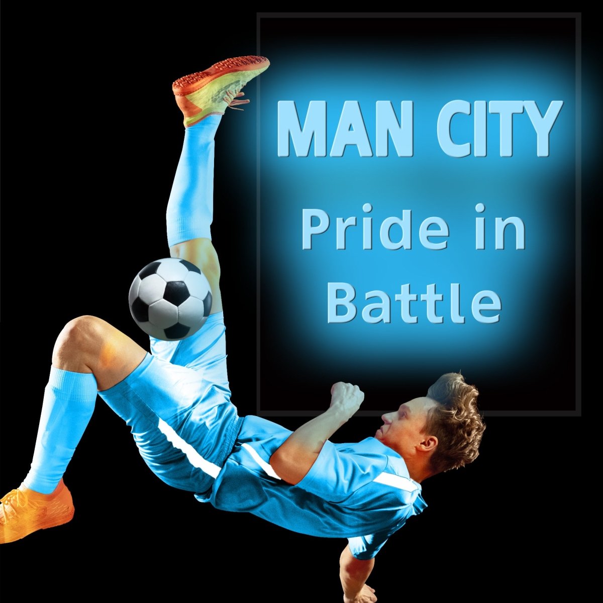 Personalised LED Neon Sign MAN CITY - madaboutneon