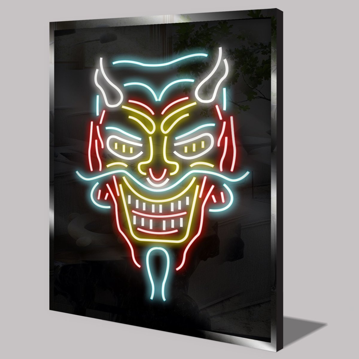 Personalised LED Neon Sign MASK - madaboutneon