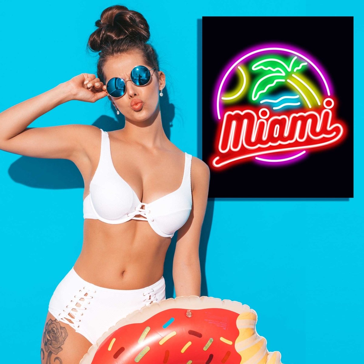 Personalised LED Neon Sign MIAMI - madaboutneon