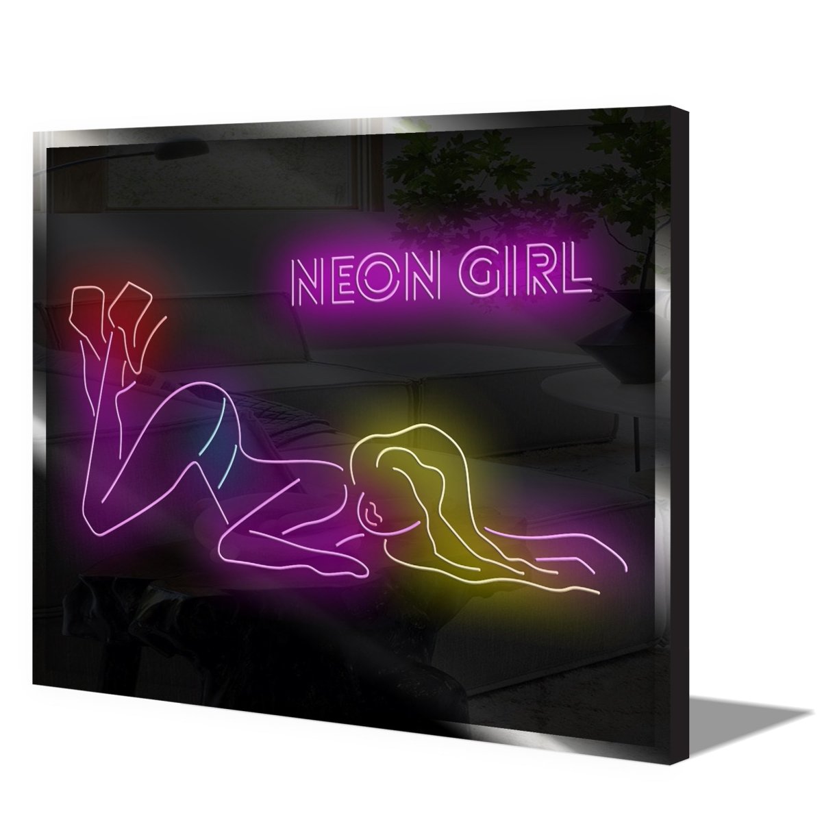 Personalised LED Neon Sign NEON GIRL - madaboutneon