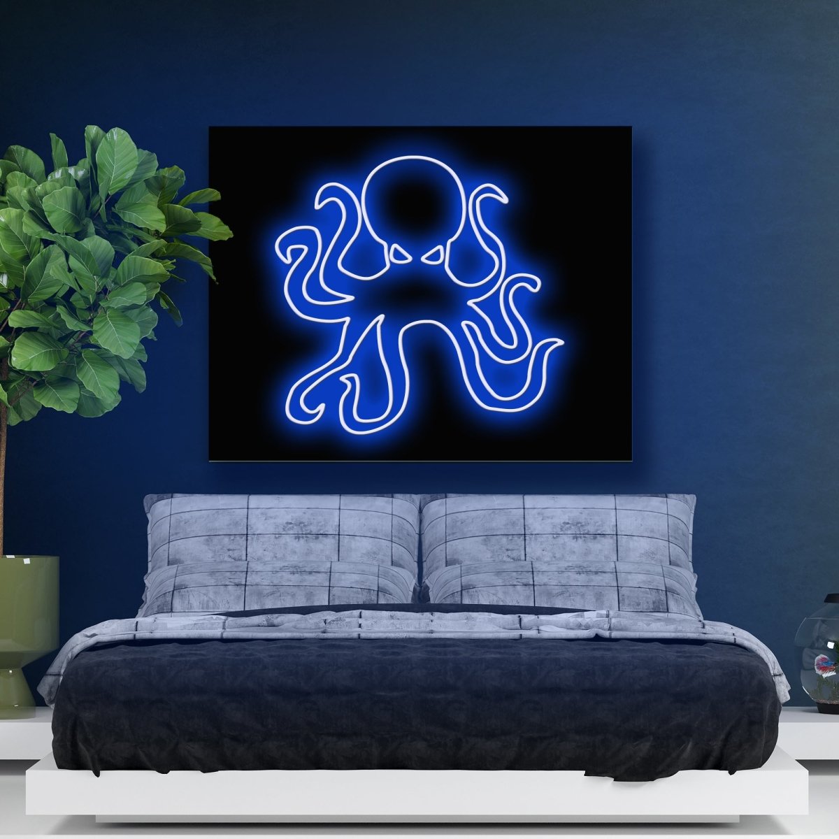 Personalised LED Neon Sign OCTOPUS - madaboutneon
